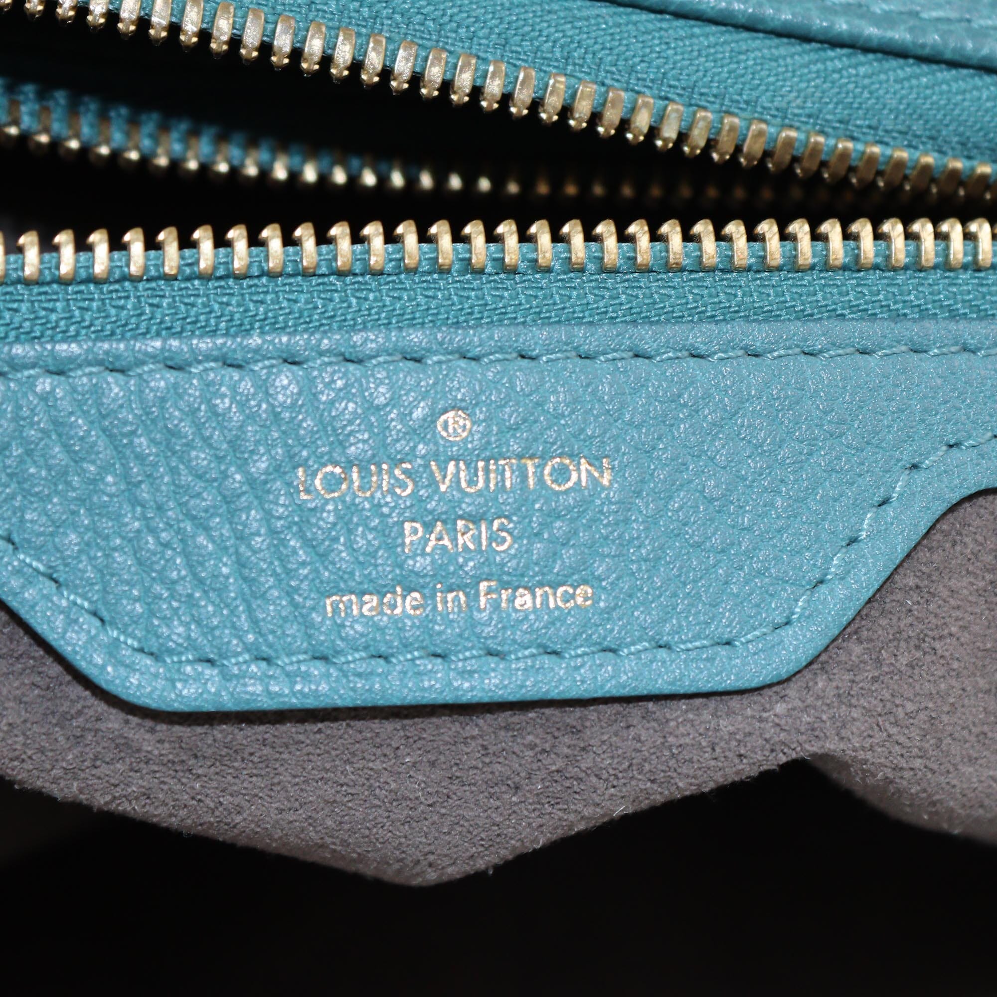 Louis Vuitton Lagoon Monogram Mahina Selene MM Bag Womens Louis Vuitton
