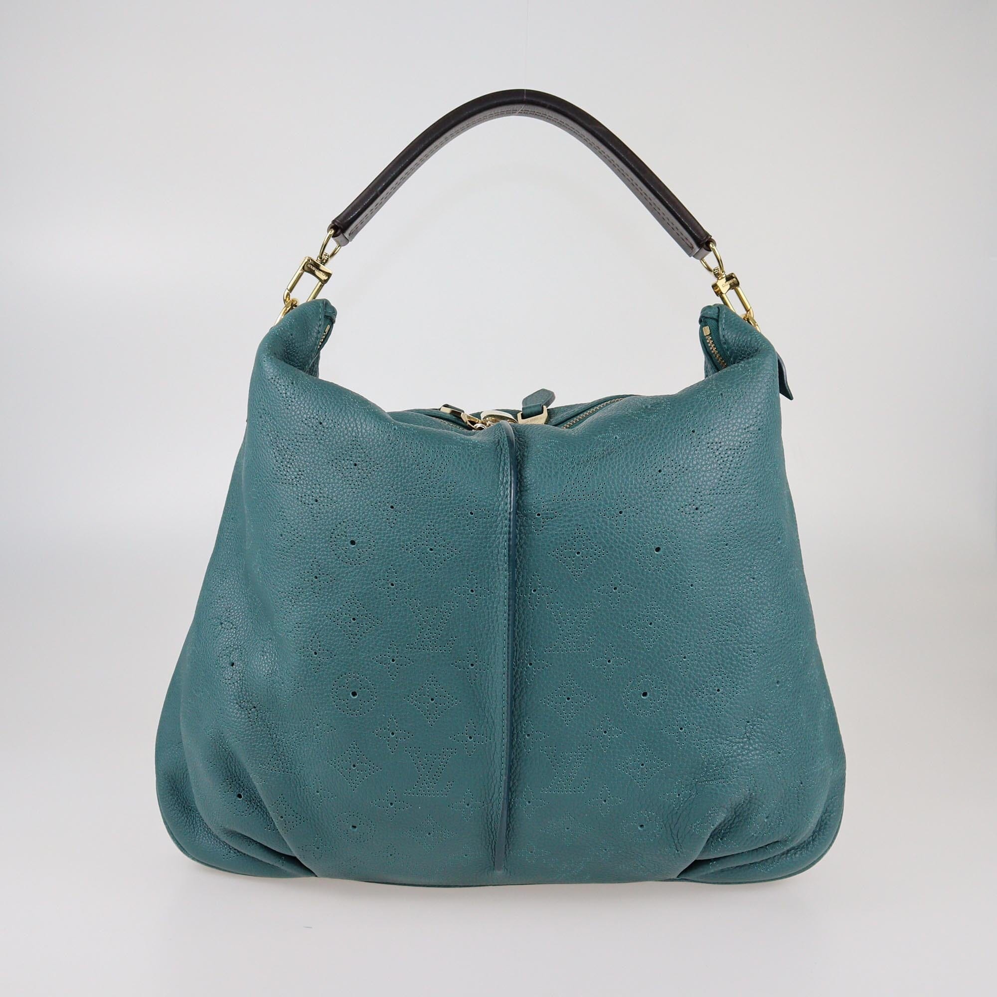 Louis Vuitton Lagoon Monogram Mahina Selene MM Bag Womens Louis Vuitton