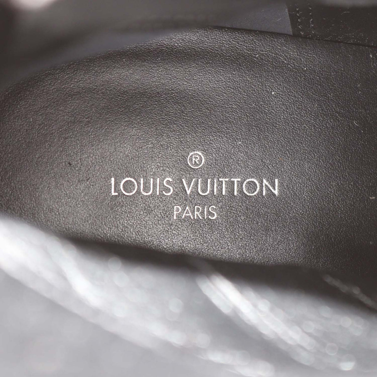 Louis Vuitton Multicolor Suede Monogram Canvas and Croc Embossed Leather Laureate Desert Boots