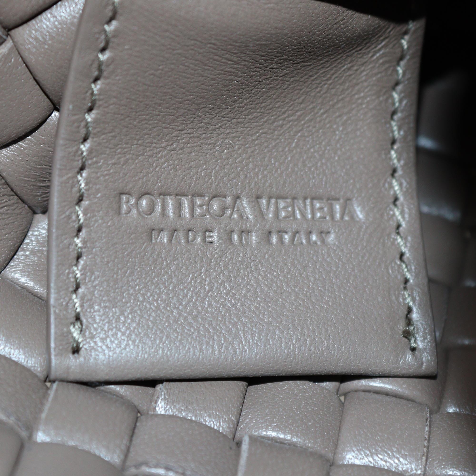 Bottega Veneta Brown Padded Intrecciato Mini Cobble Shoulder Bag Womens Bottega Veneta