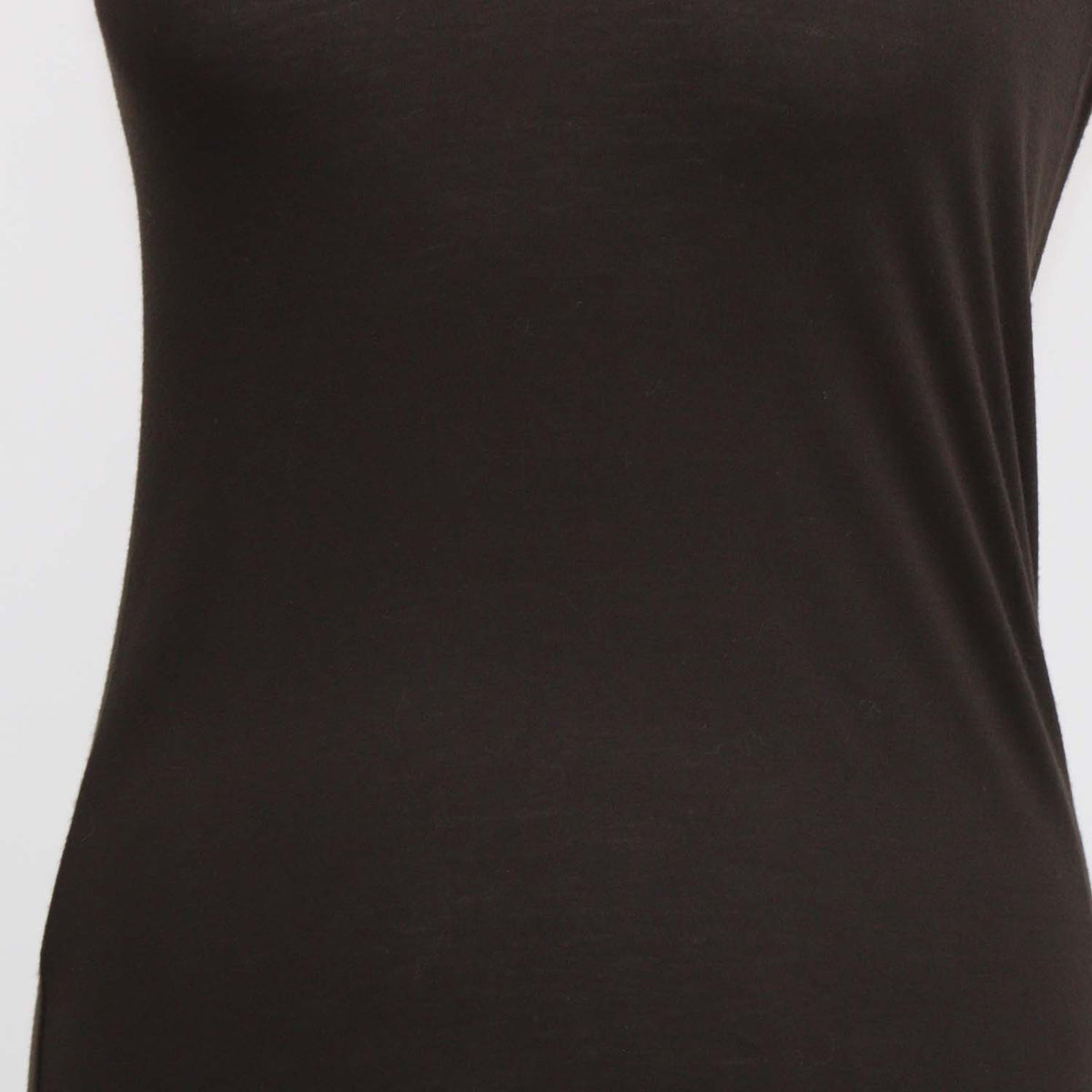 Givenchy Brown Viscose and Leather Zip Sleeveless Top