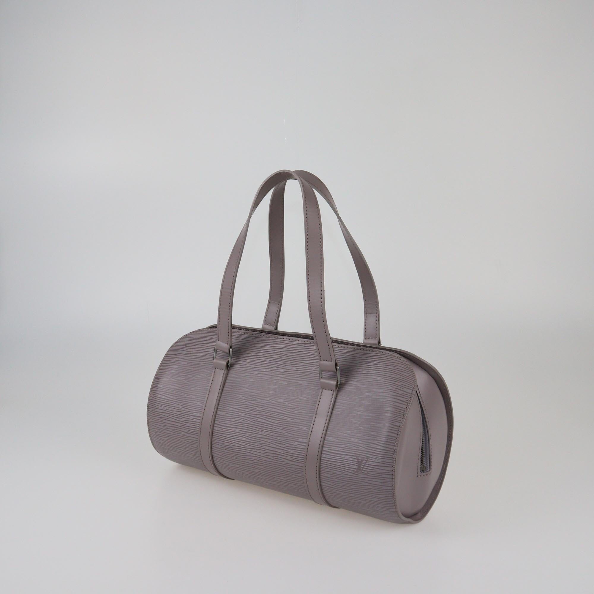 Louis Vuitton Lilac Epi Leather Soufflot Bag Womens Louis Vuitton