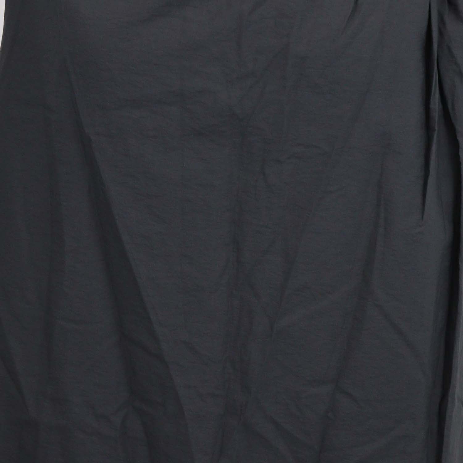 Brunello Cucinelli Black Cotton Blend Flower Embellished Shift Dress