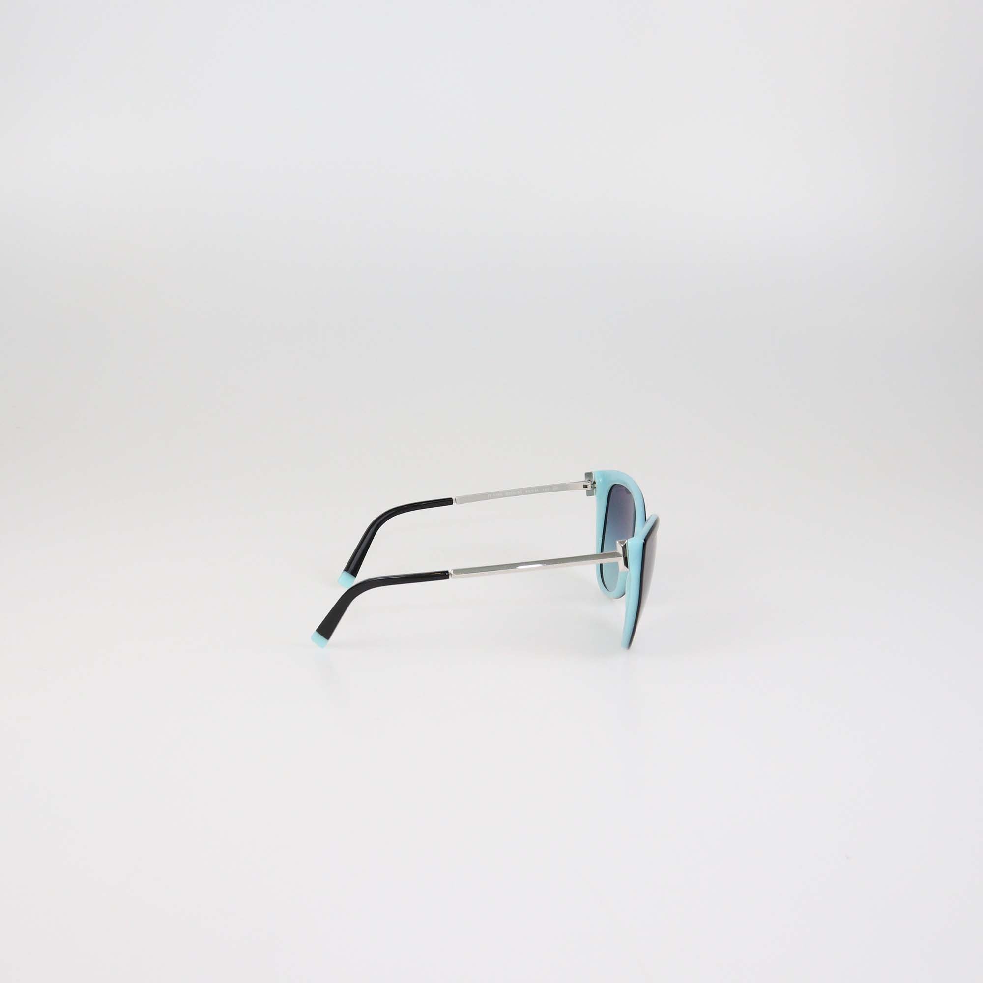 Tiffany & Co Black/Blue Gradient Butterfly Sunglasses