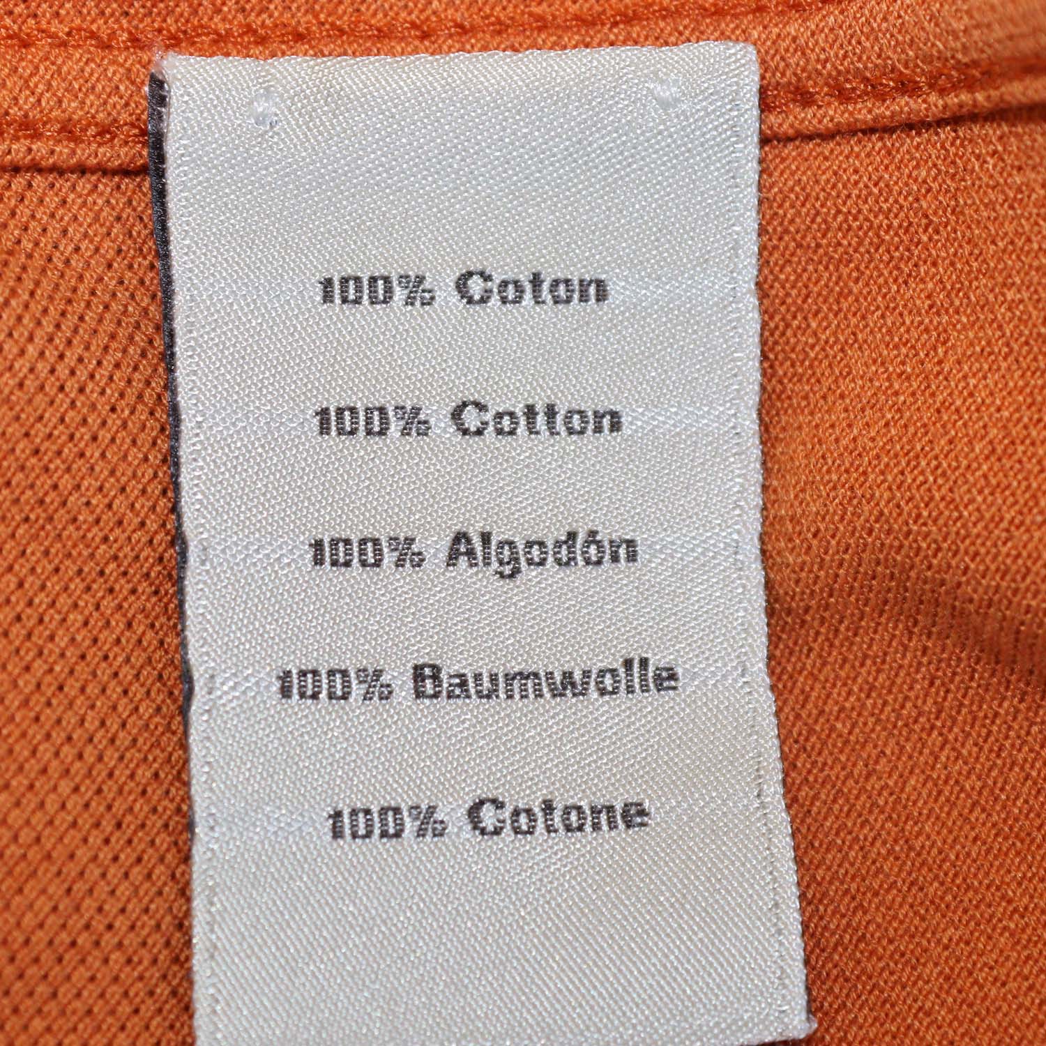 Hermes Orange Brule Cotton Piqures Sellier T-Shirt