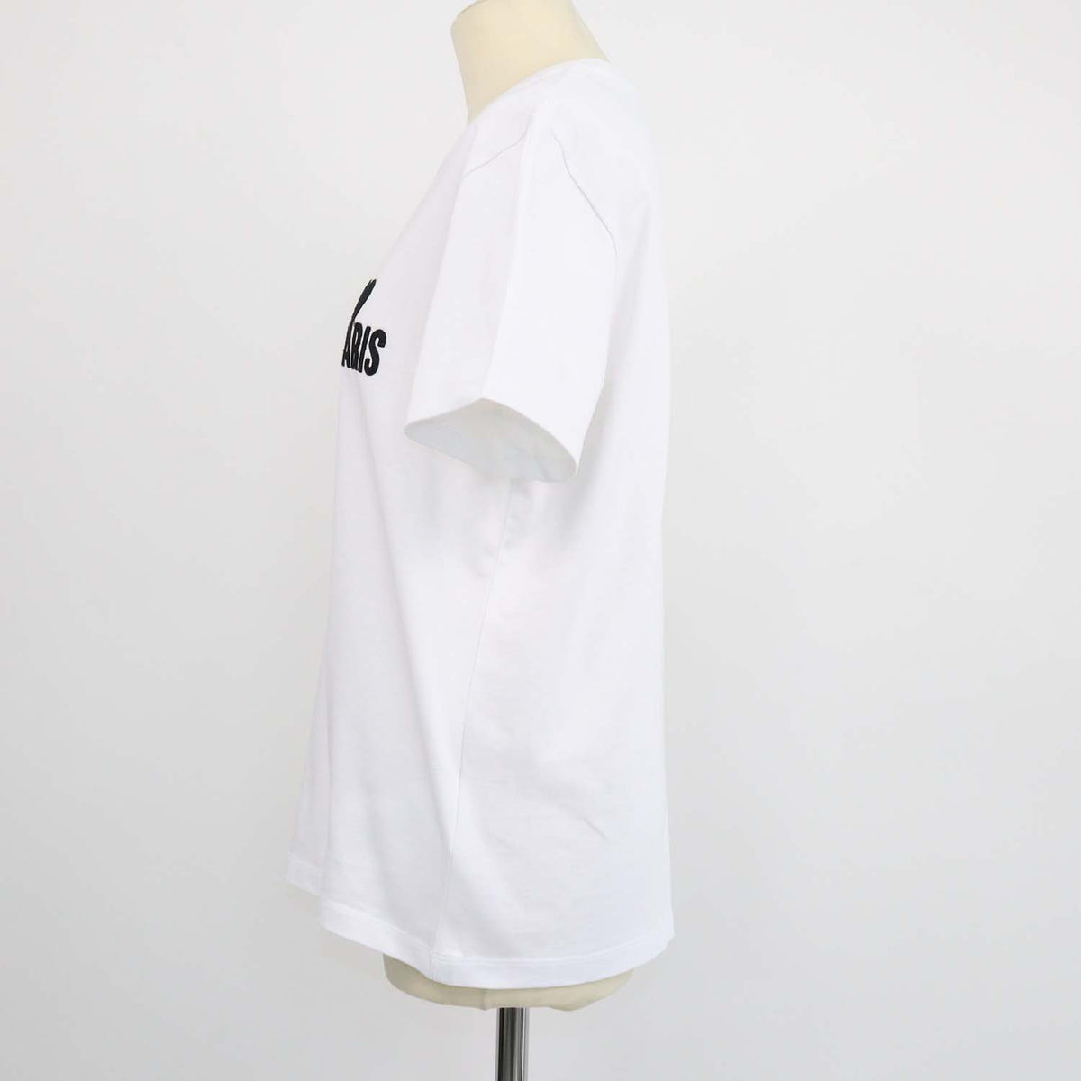 Ami Alexandre Mattiussi White Cotton Heart Paris Embroidered Crew Neck T-Shirt