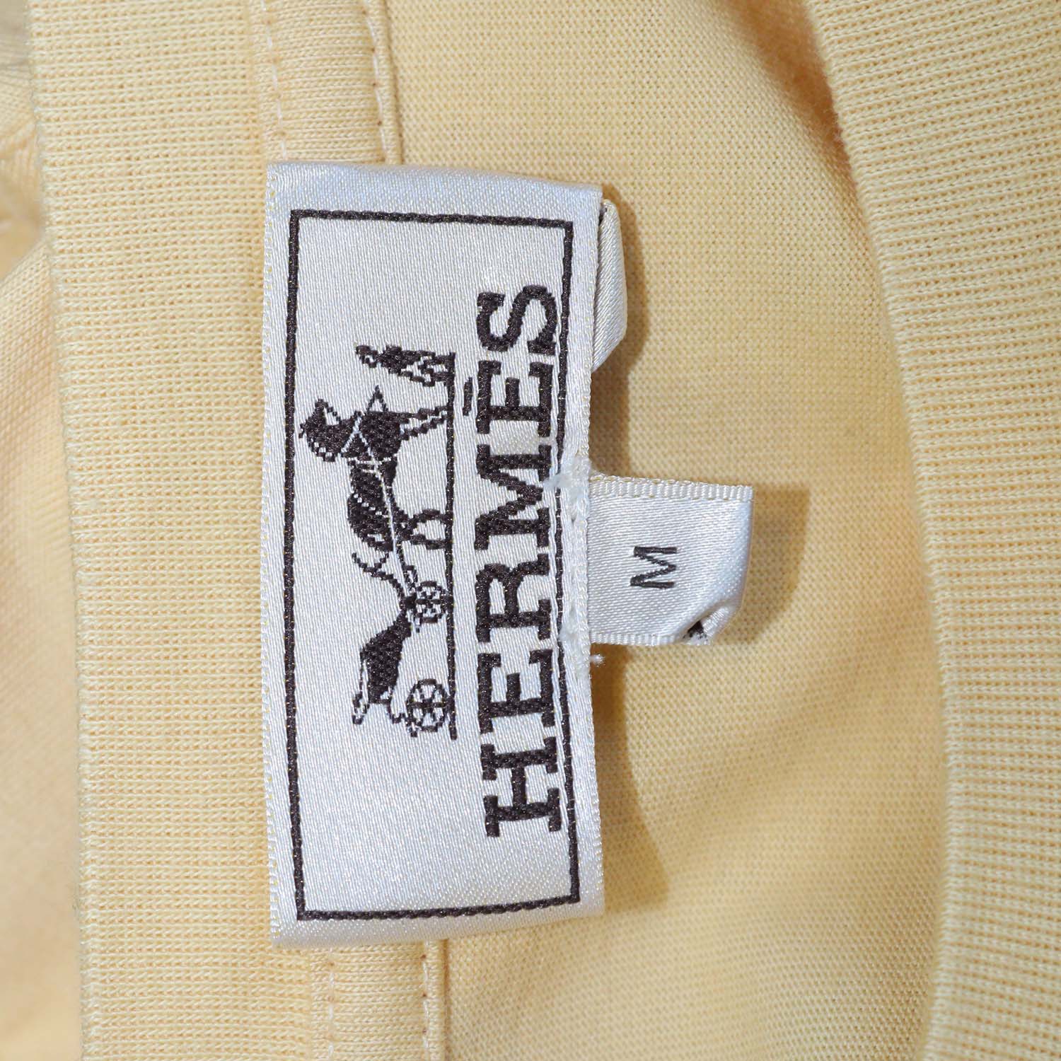 Hermes Banane Cotton Jeu d'Adresse T-Shirt