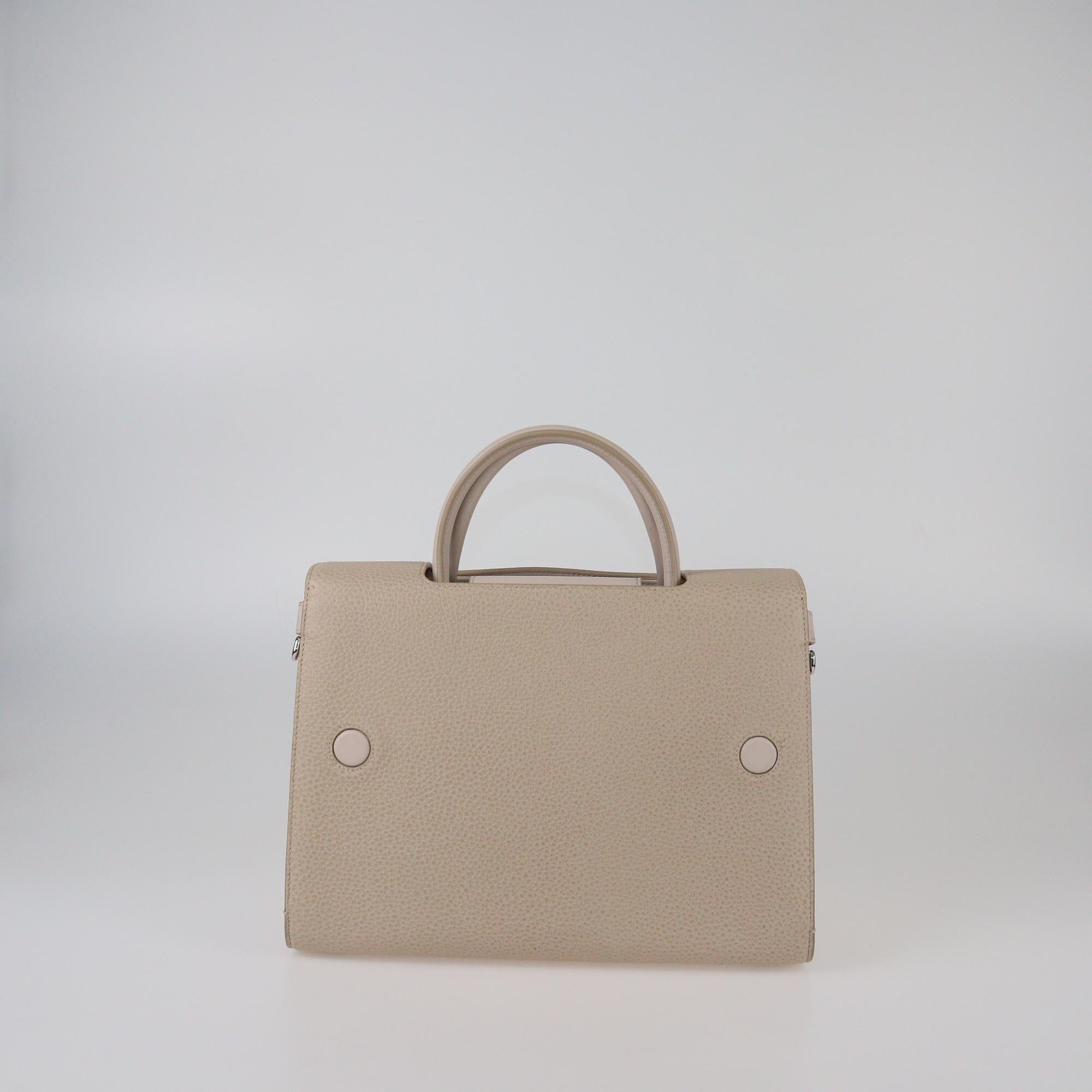 Christian Dior Beige Medium Dioriver Top Handle Bag Womens Christian Dior