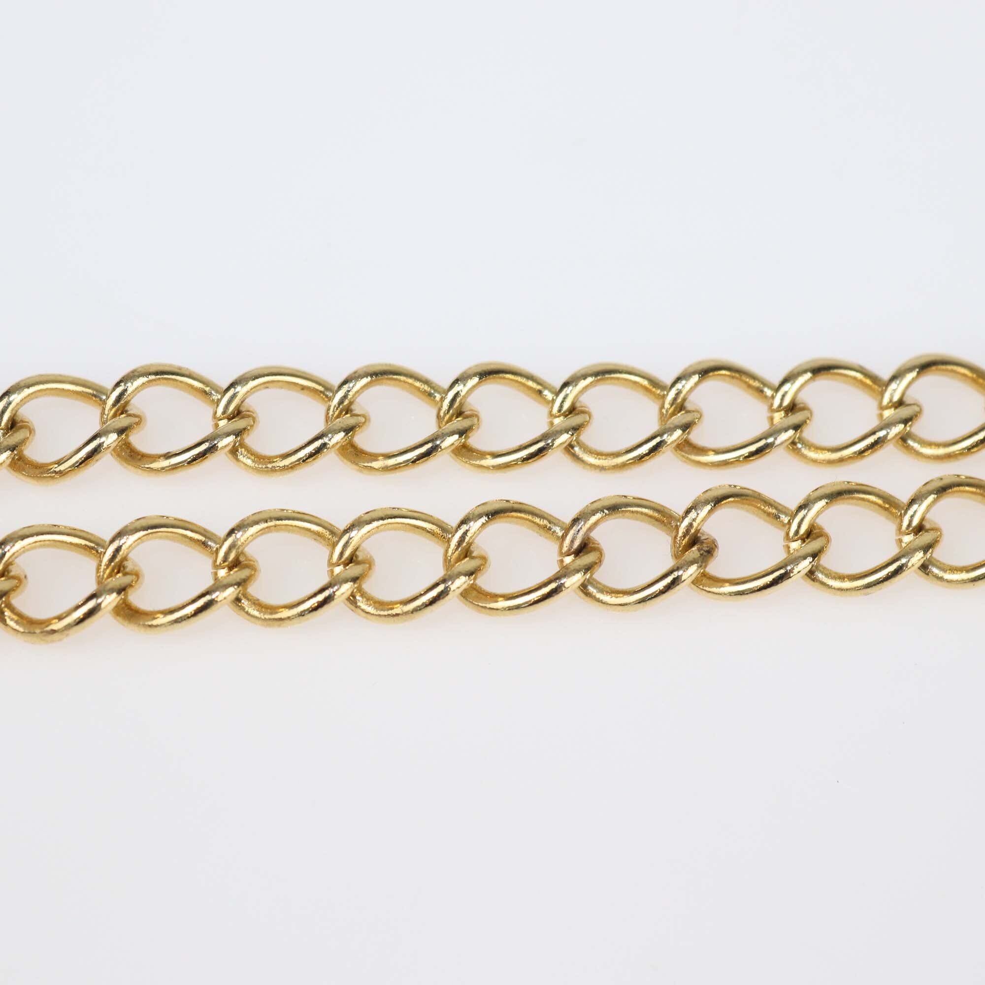 Dolce & Gabbana Gold Tone Metal Blue Crystal Necklace Womens Dolce & Gabbana