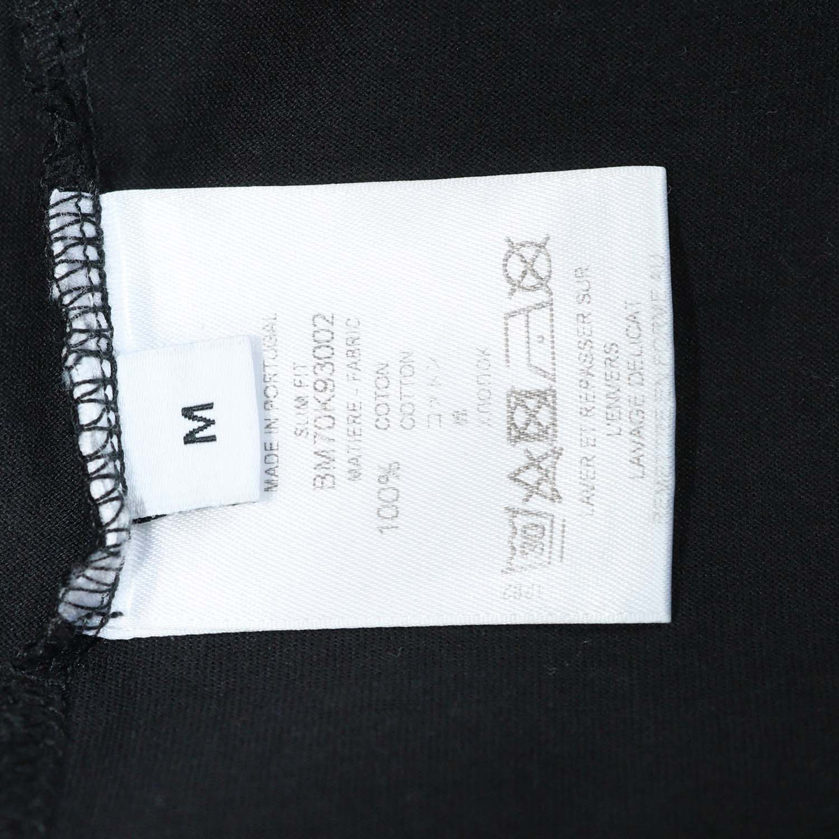Givenchy Black Cotton Logo Printed Crew Neck T-Shirt