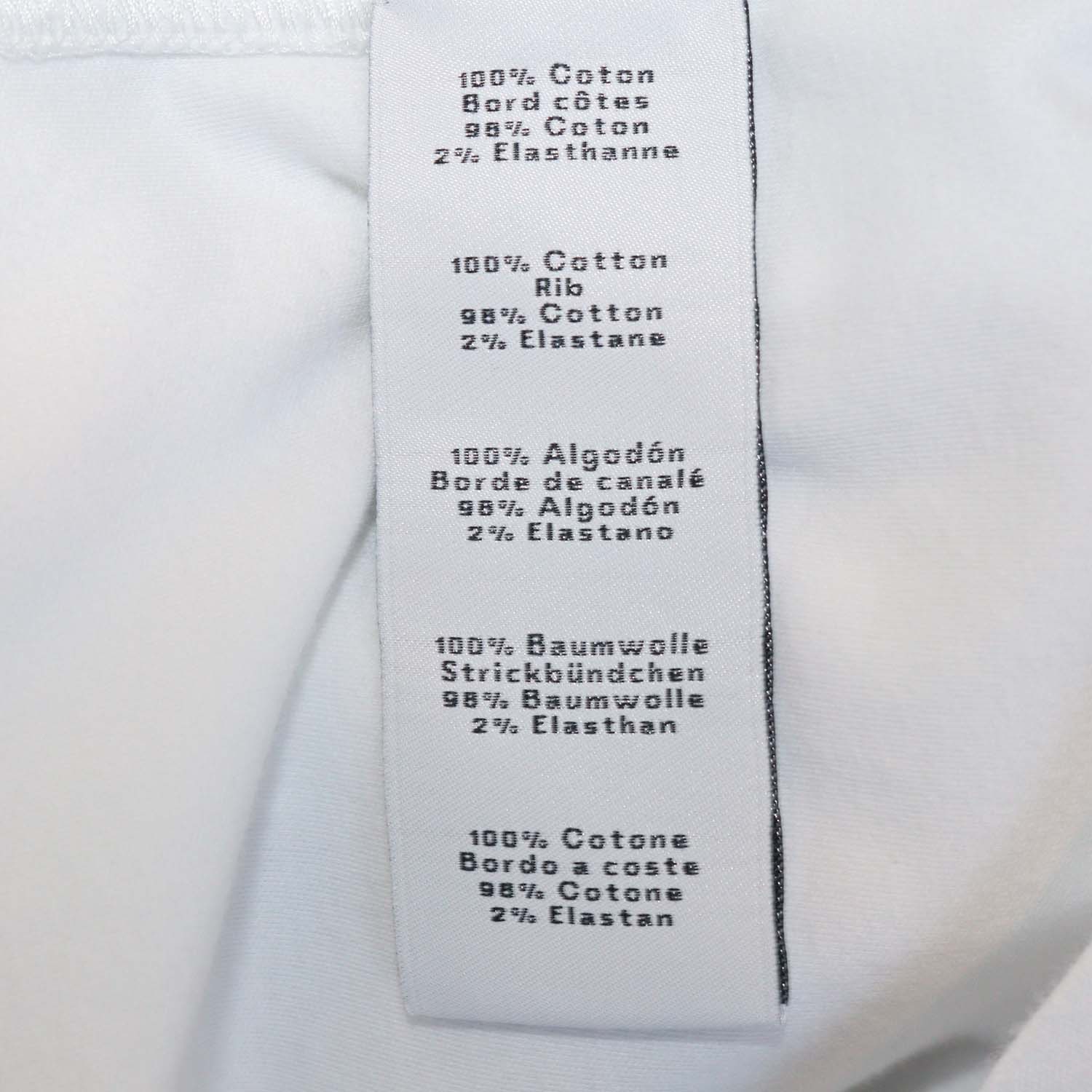 Hermes White Cotton Fragments Equestres T-Shirt
