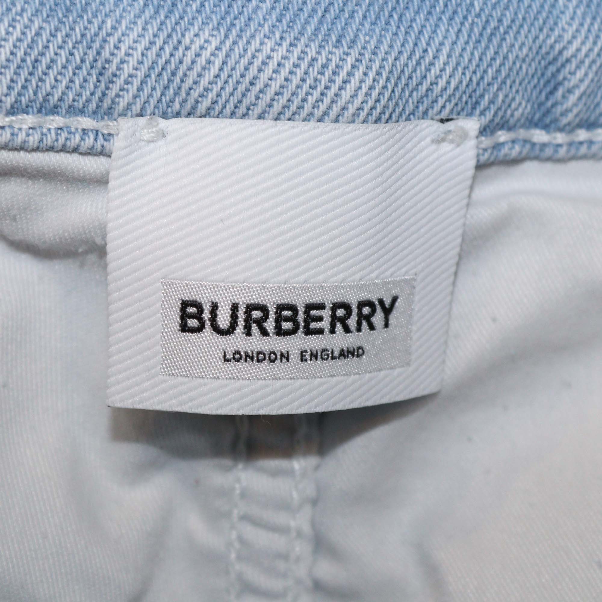 Burberry Light Blue Denim Skinny Jeans