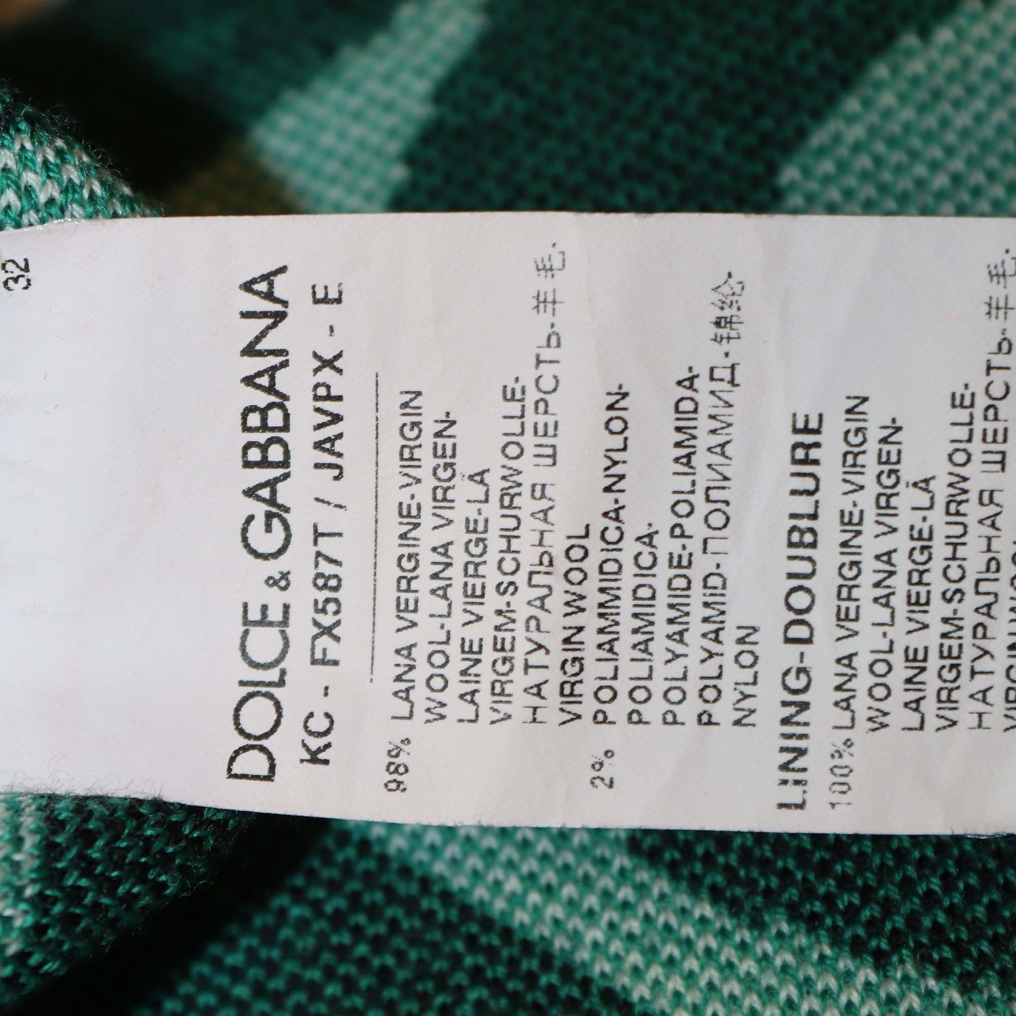 Dolce & Gabbana Multicolor Wool DG Mania Print Hooded Jacket & Jogger Set