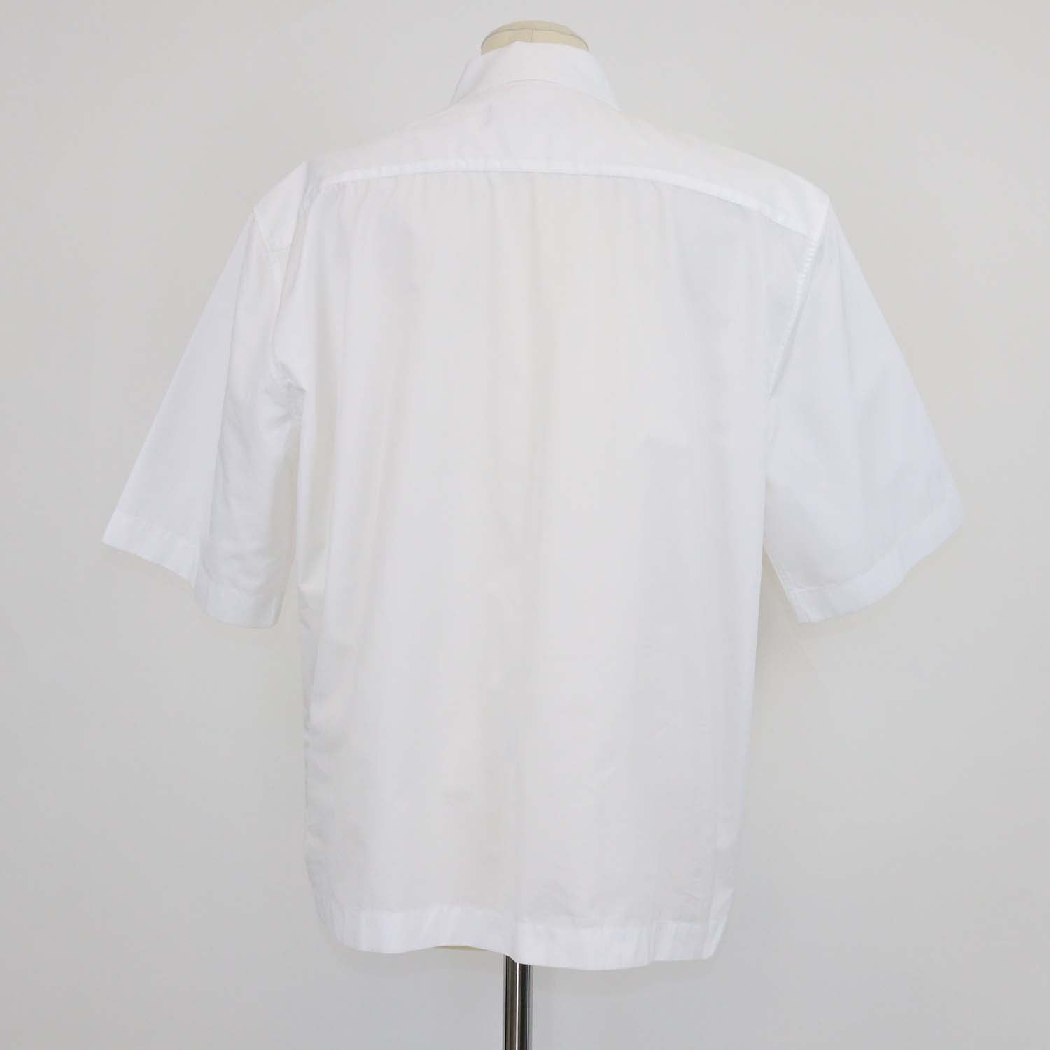 The Latest White Cotton Short Sleeve Shirt