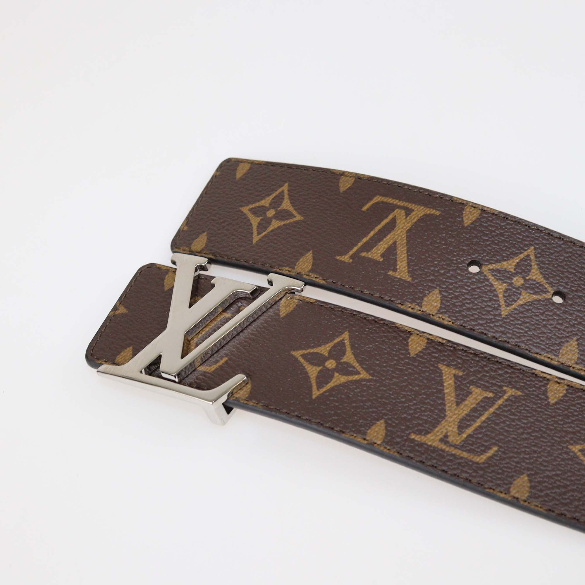 Louis Vuitton Monogram Canvas Reversible 40mm LV Initiales Belt