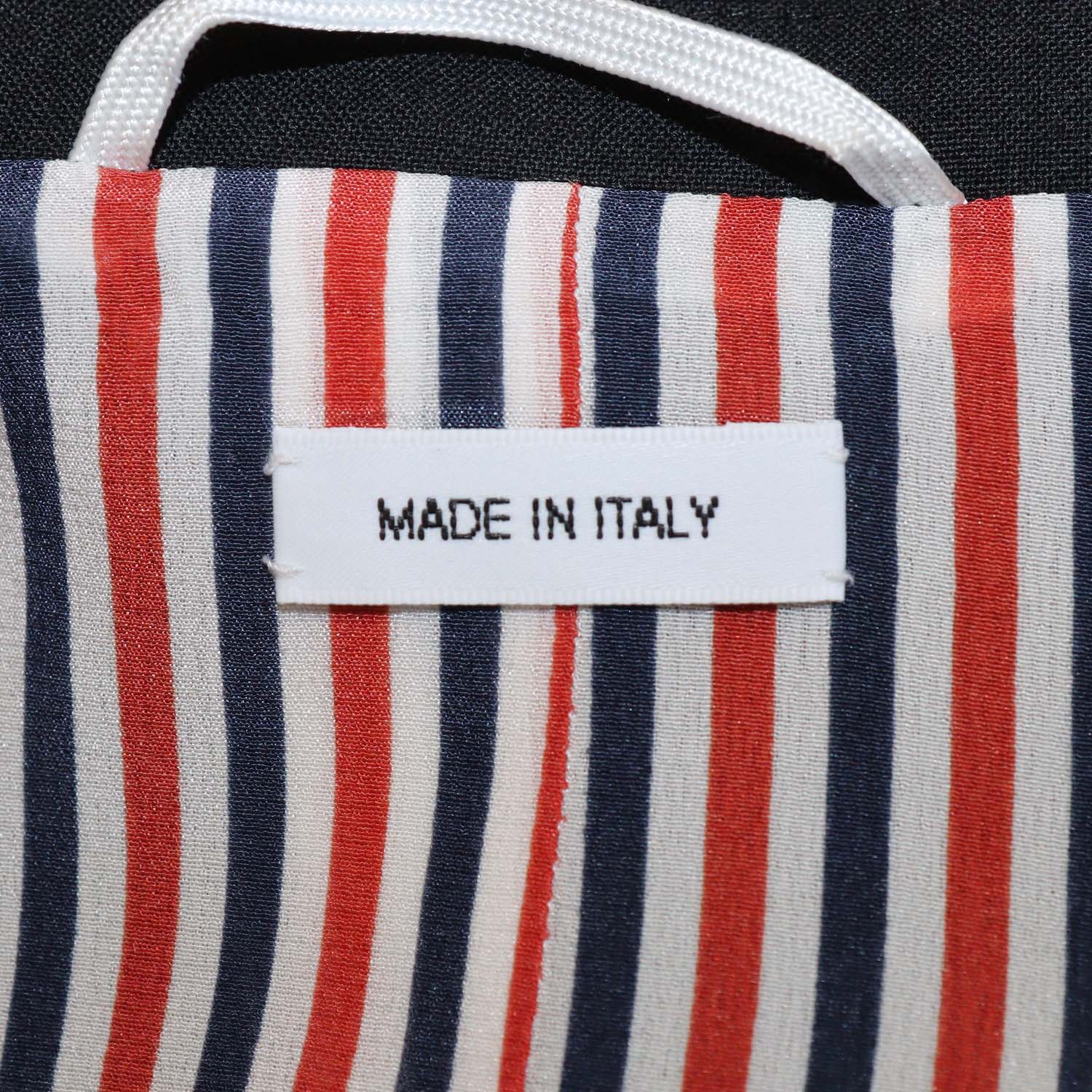 Thom Browne Black Wool Super 120s Plain Weave Blazer