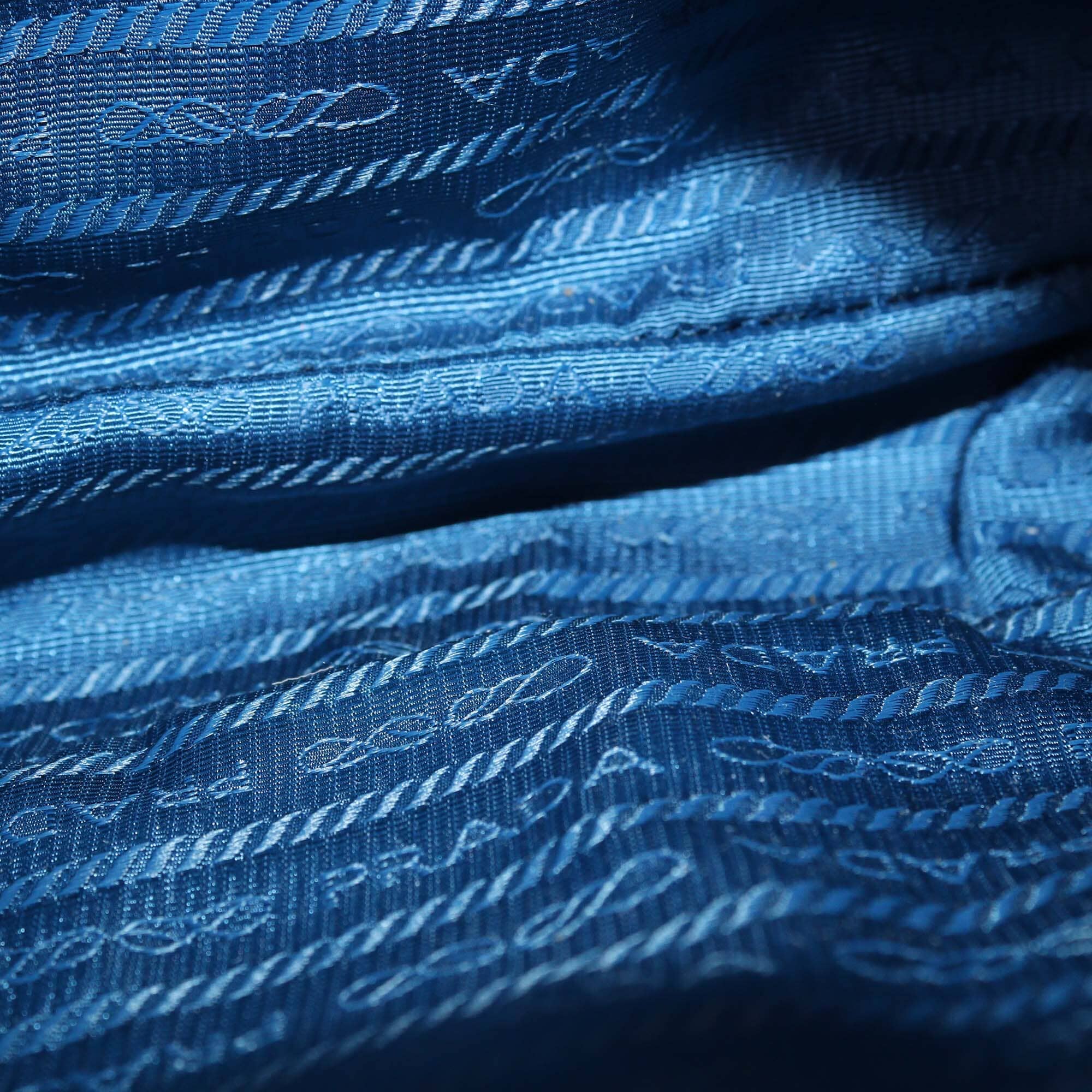 Prada Light Blue Re-Edition 2000 Baguette Bag Womens Prada