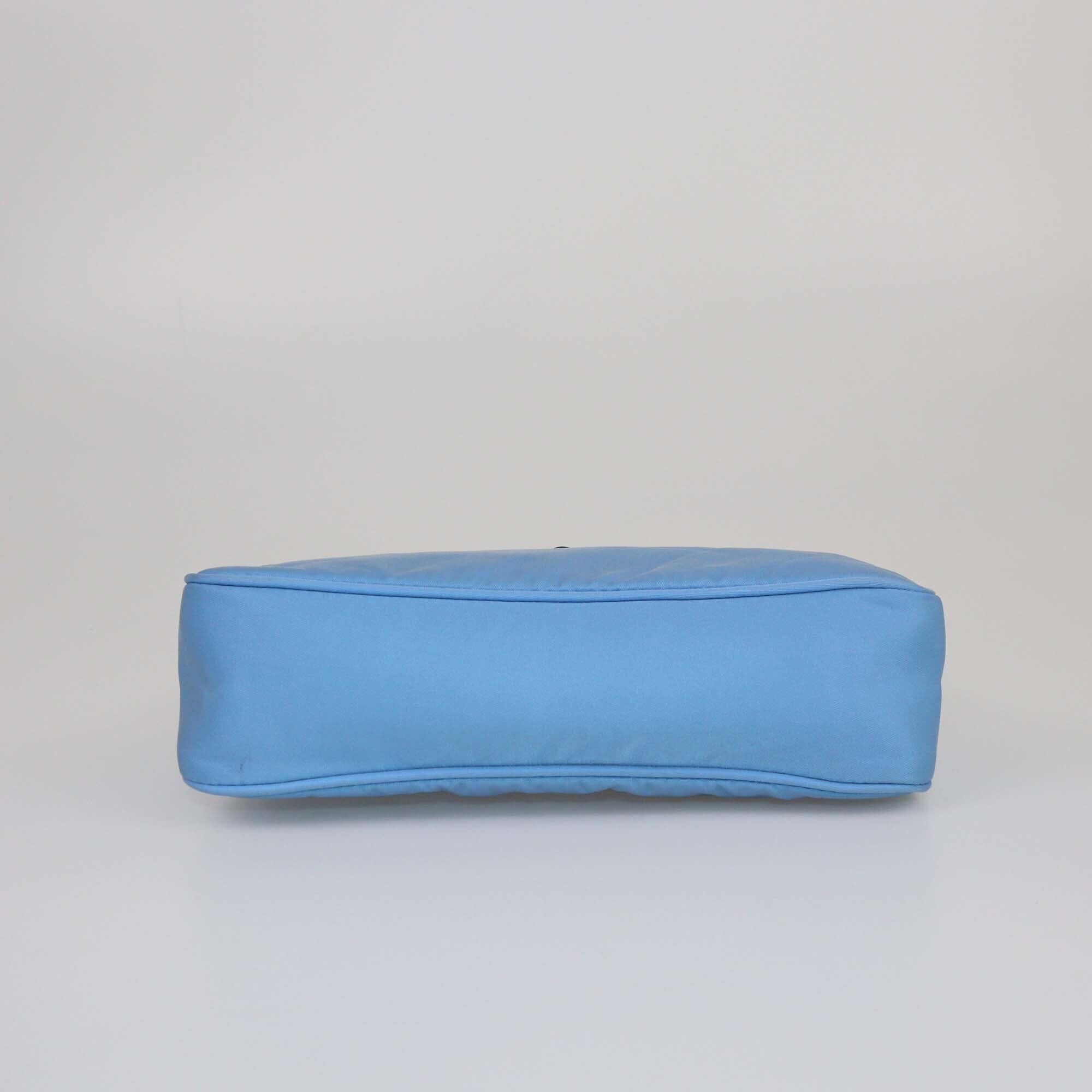 Prada Light Blue Re-Edition 2000 Baguette Bag Womens Prada