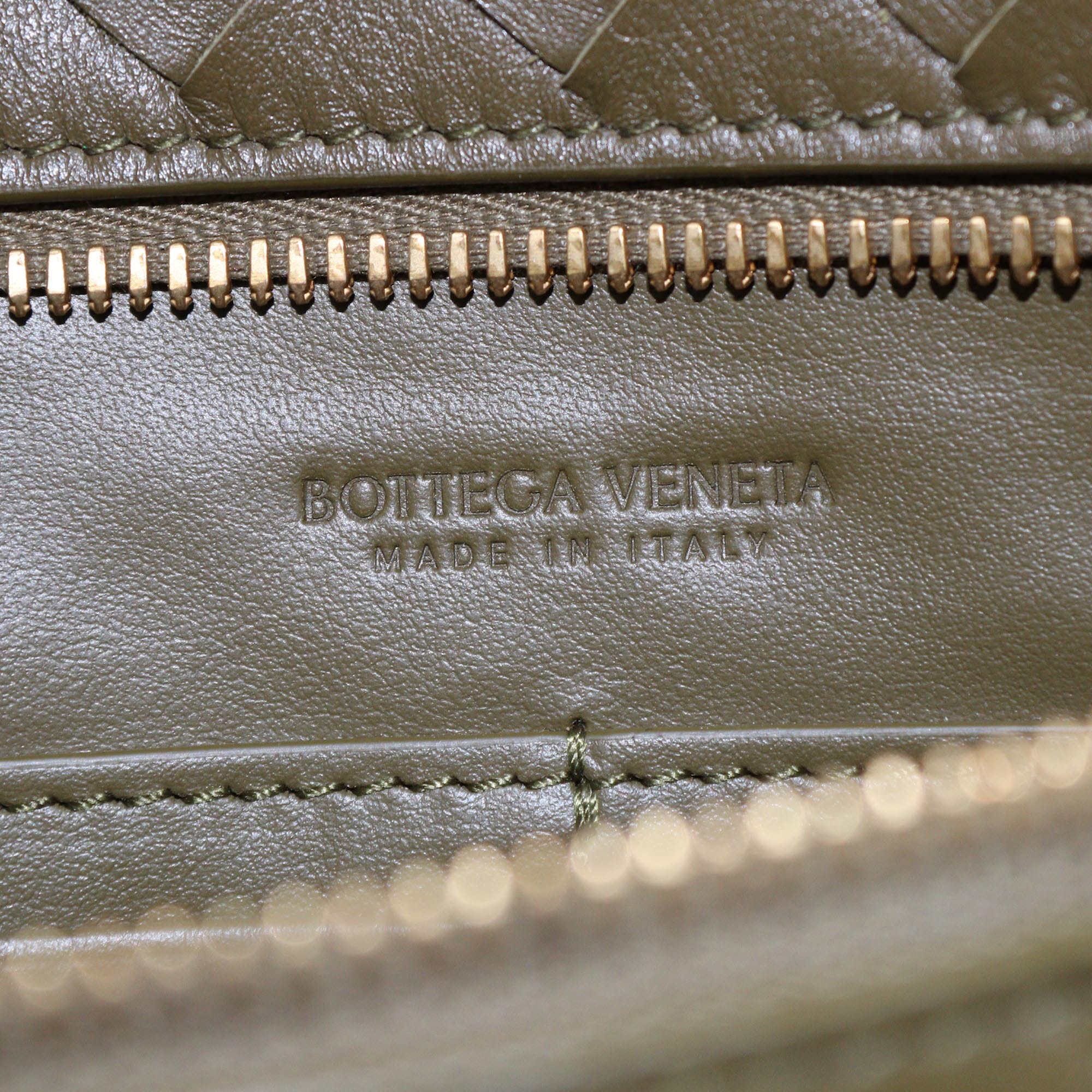Bottega Veneta Olive Green Large Flip Flap Tote Womens Bottega Veneta