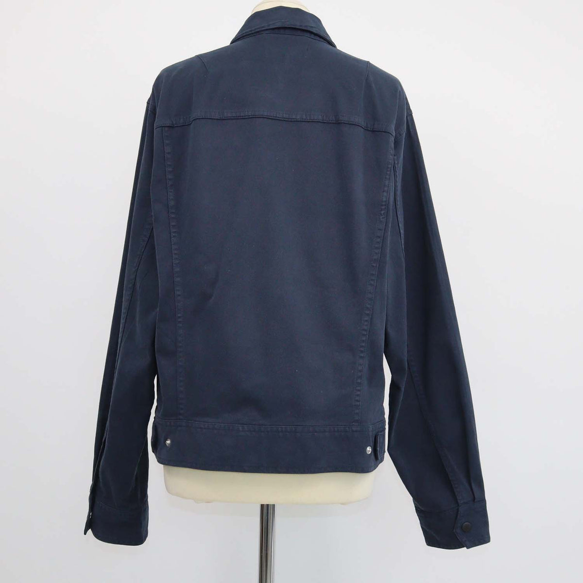 Rag & Bone Navy Blue Cotton Trucker Jacket