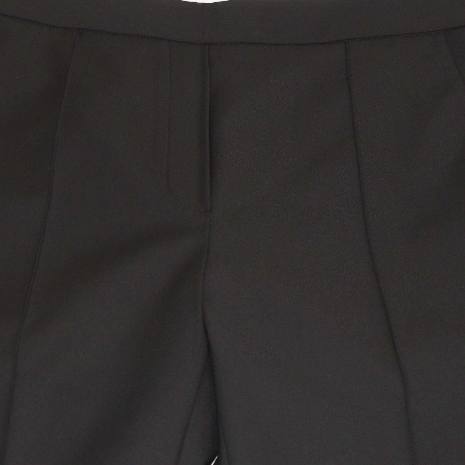 Ellery Black Viscose Blend Flared Pants