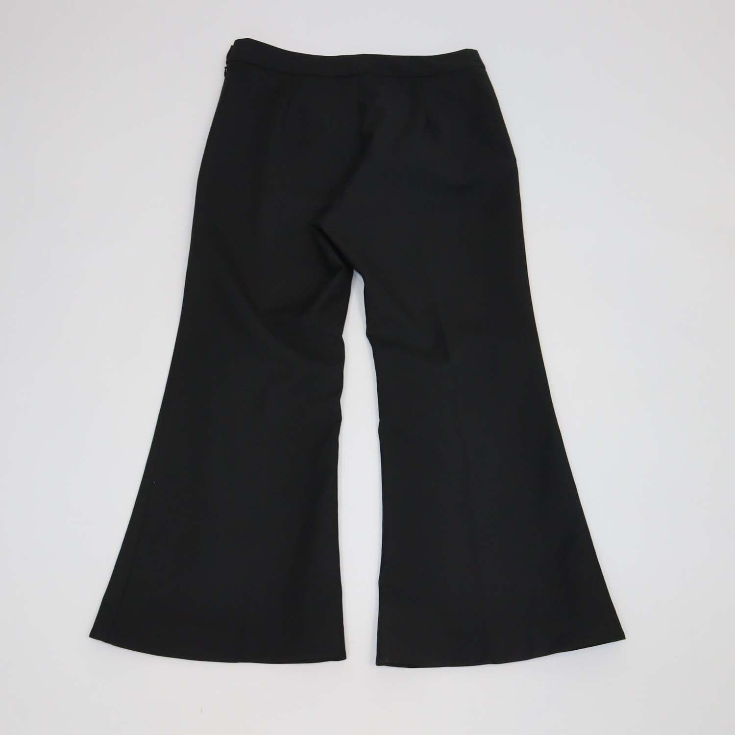 Ellery Black Viscose Blend Flared Pants
