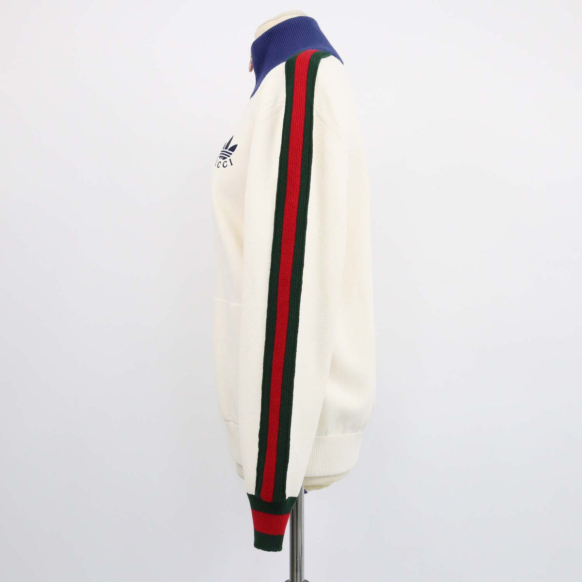 Gucci x Adidas Off White Blend Viscose Bomber jacket