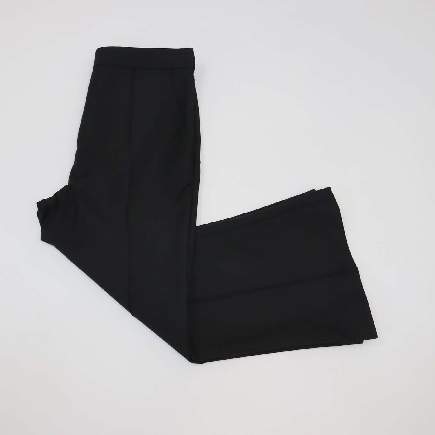 Ellery Black Viscose Blend Flared Pants