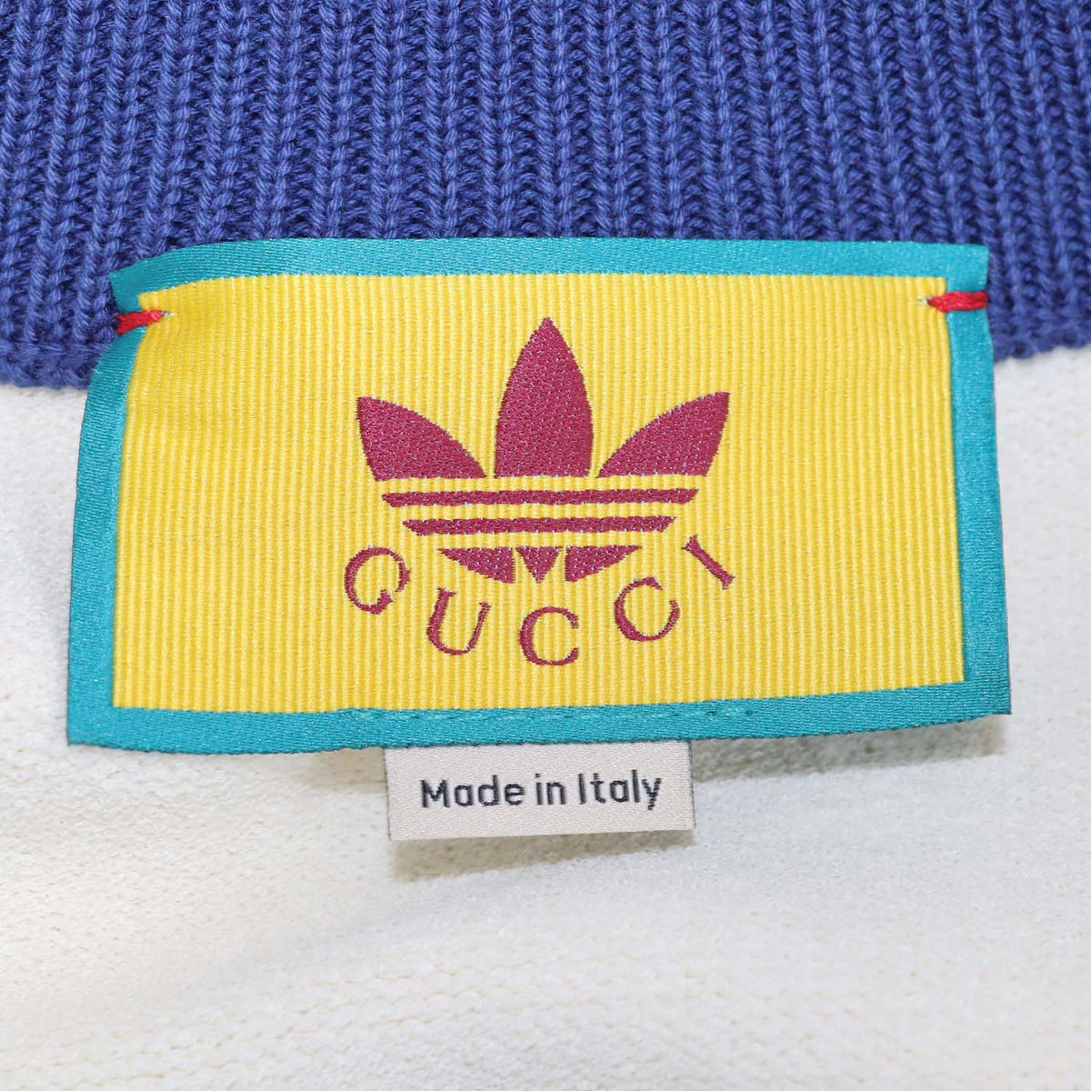 Gucci x Adidas Off White Blend Viscose Bomber jacket