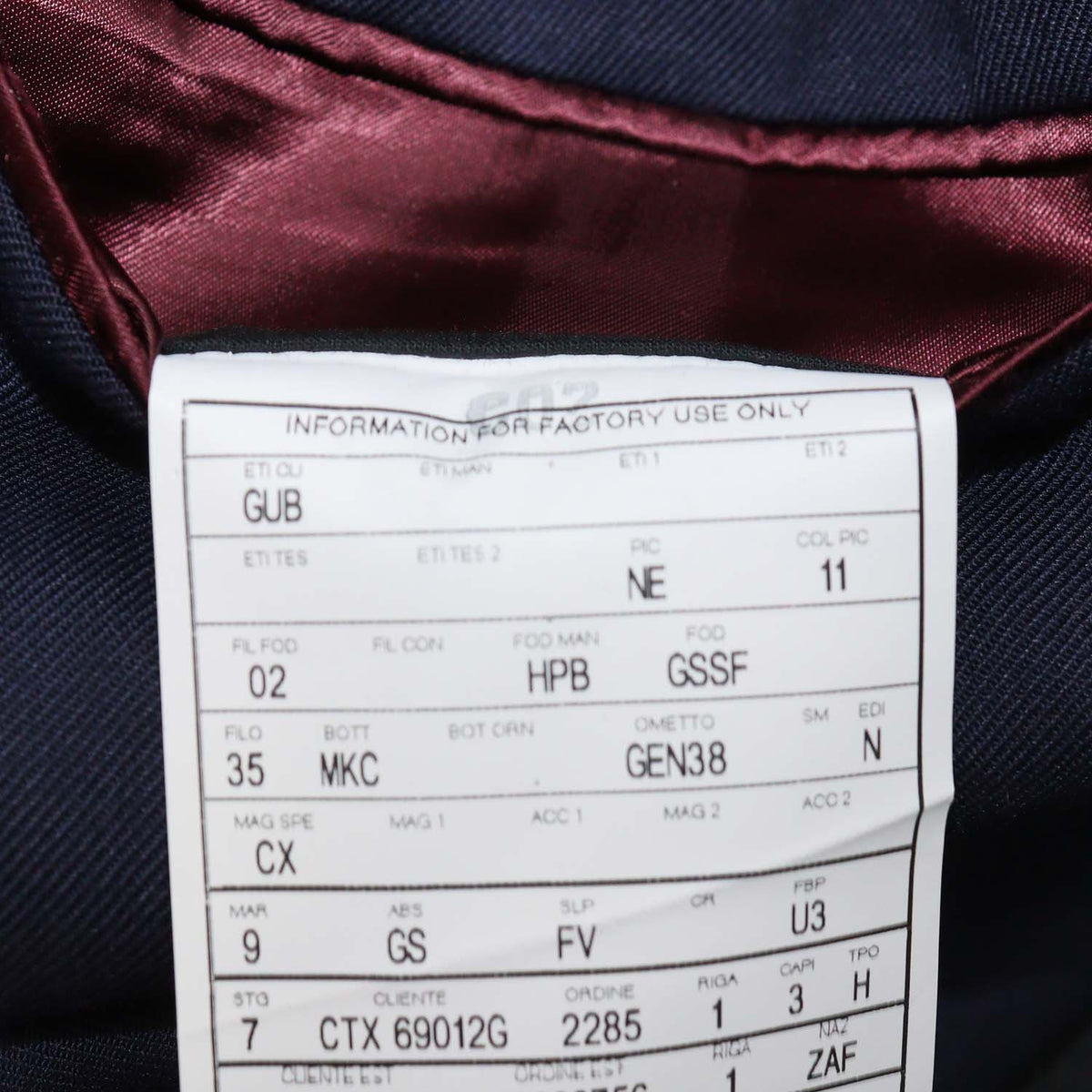Gucci Navy Blue Blend Fabric Pocket Emblem Embroidered Single Breasted Blazer