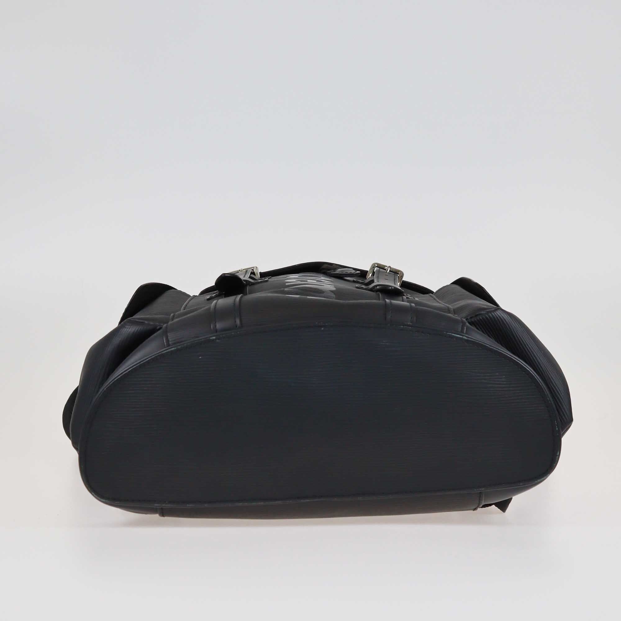 Louis Vuitton x Supreme Black Christopher PM Backpack Bags Supreme X Louis Vuitton