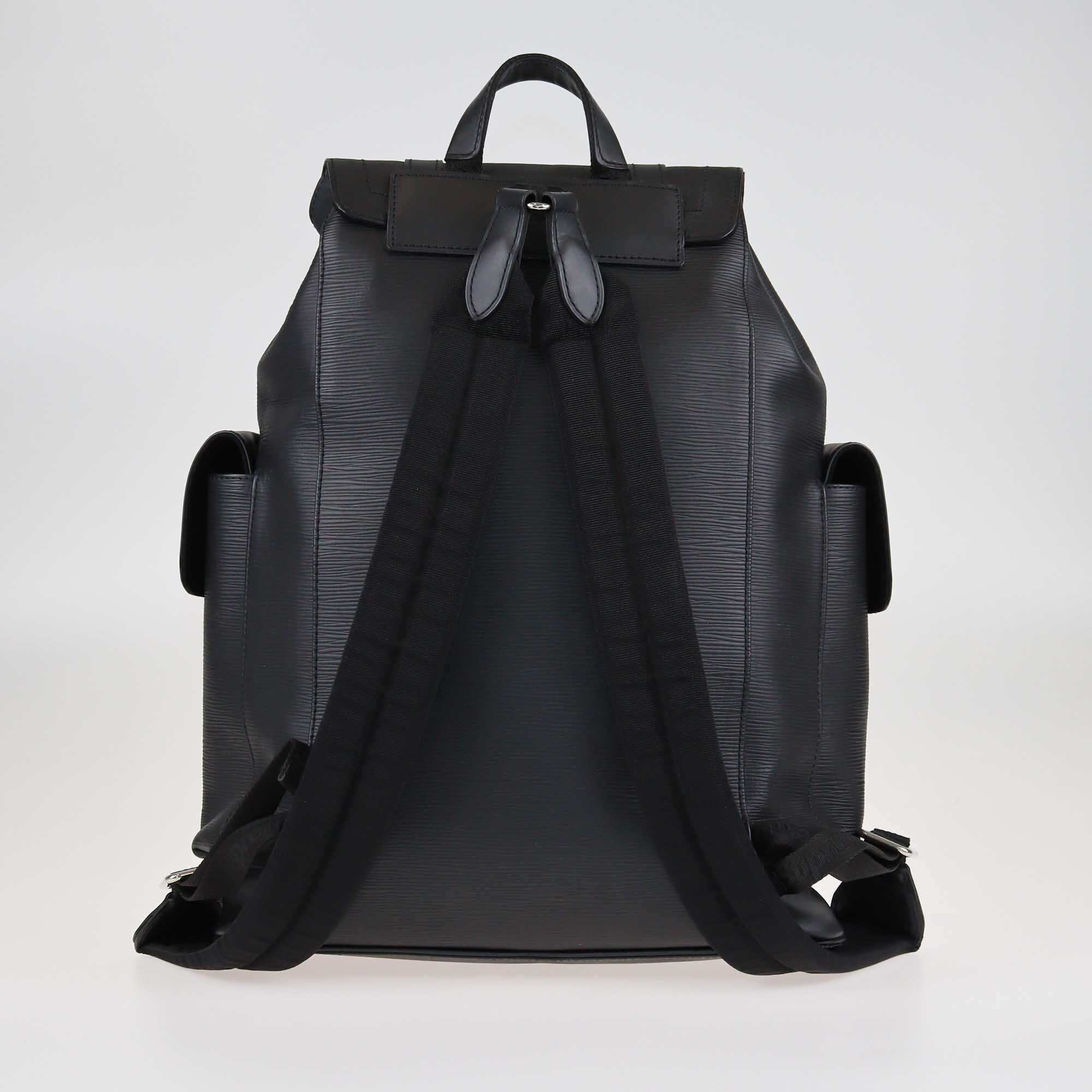 Louis Vuitton x Supreme Black Christopher PM Backpack Bags Supreme X Louis Vuitton