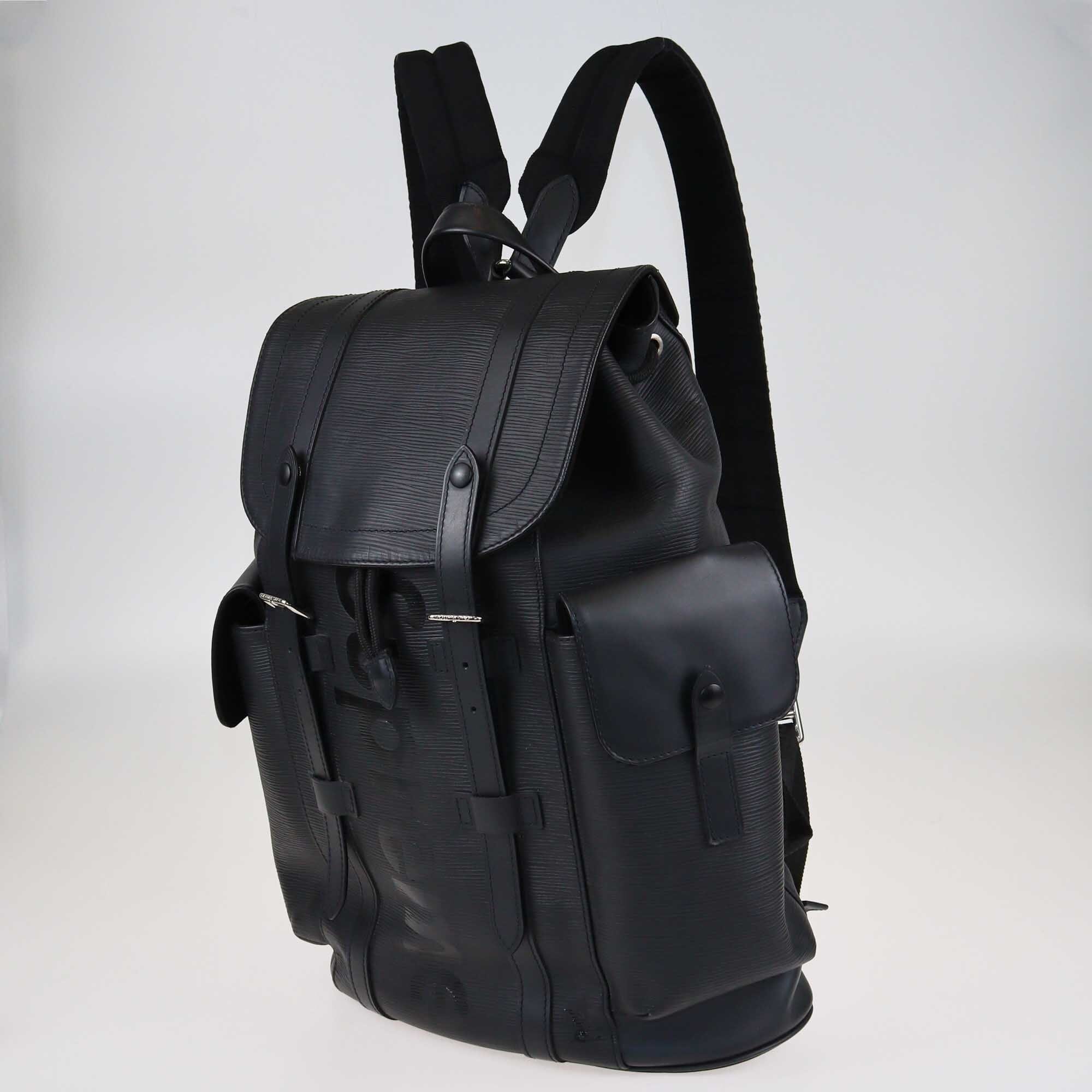 Louis Vuitton x Supreme Black Christopher PM Backpack Bags Supreme X Louis Vuitton