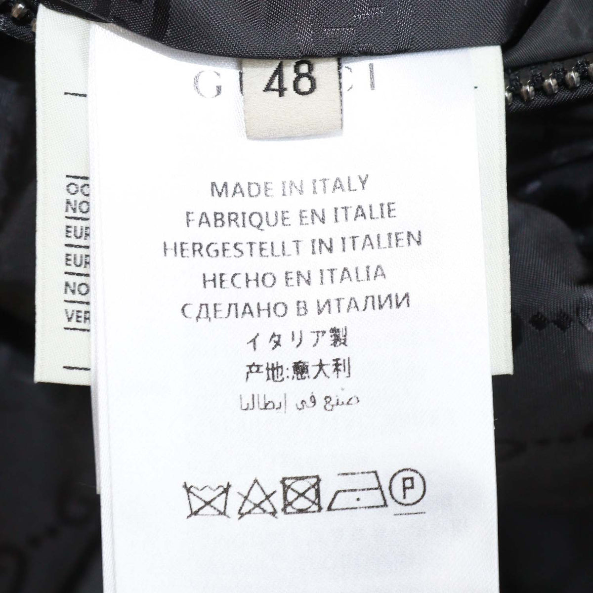 Gucci Black GG Nylon Detachable Sleeve and Hoodie Down Jacket/Vest
