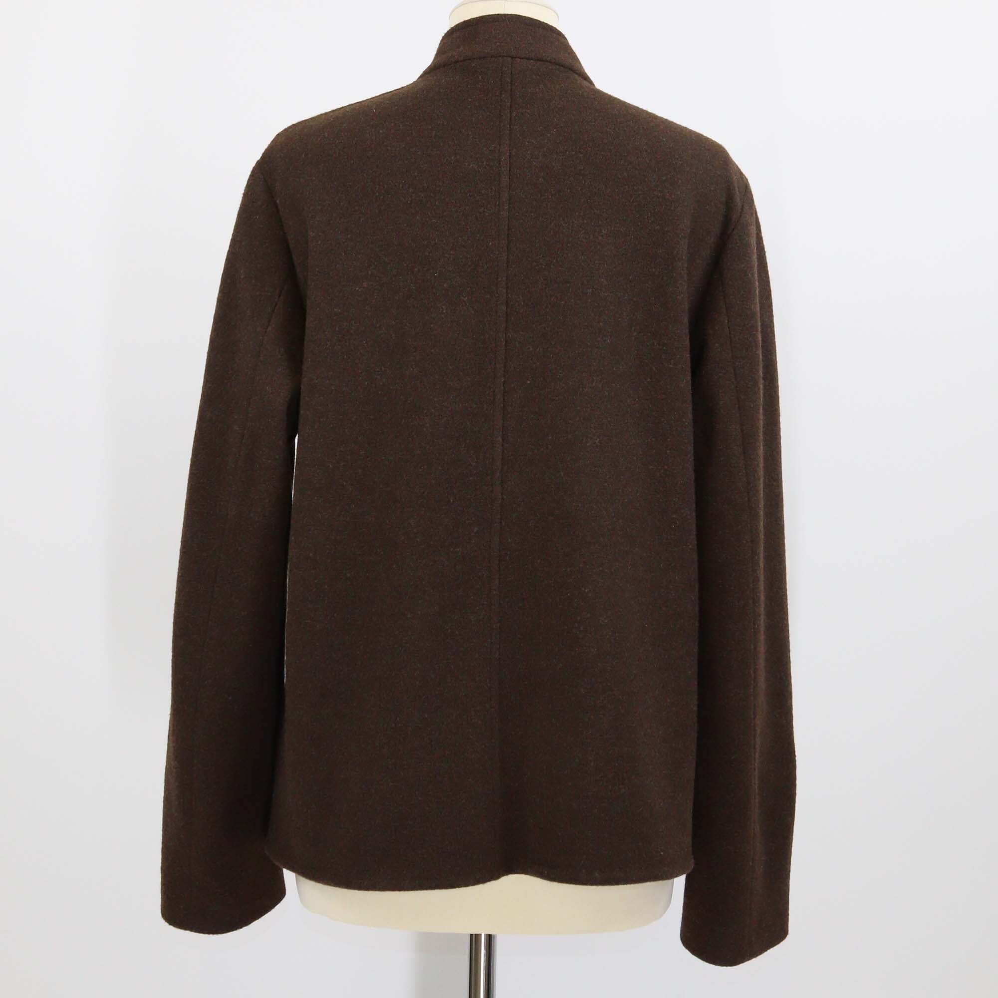 Loro Piana Dark Brown Pecora Nera Mini Spagna Jacket Womens Loro Piana