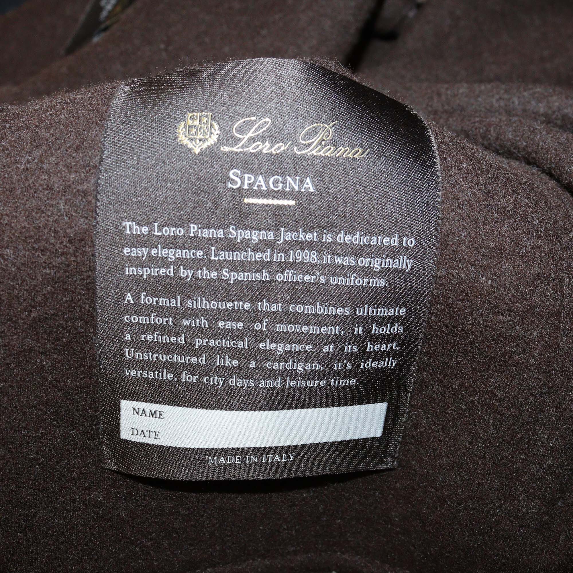 Loro Piana Dark Brown Pecora Nera Mini Spagna Jacket Womens Loro Piana