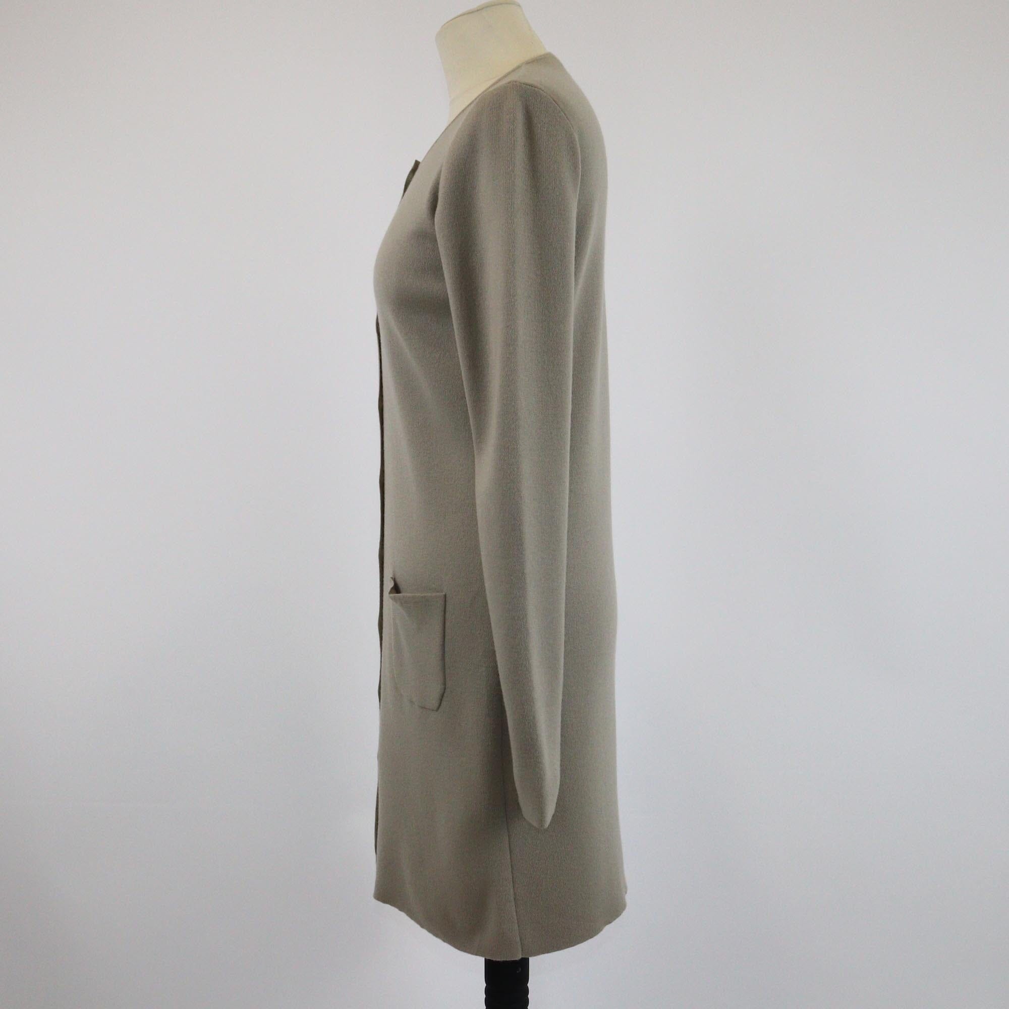 Loro Piana Beige Button Front Long Cardigan Womens Loro Piana