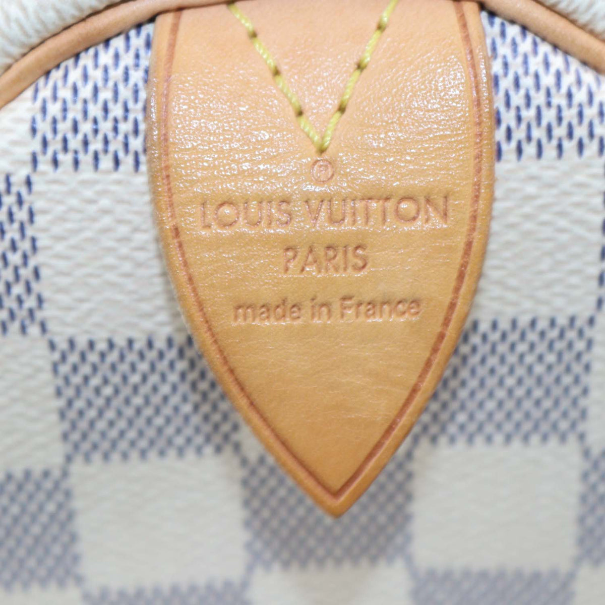 Louis Vuitton Damier Azur Canvas Speedy 30 Bag