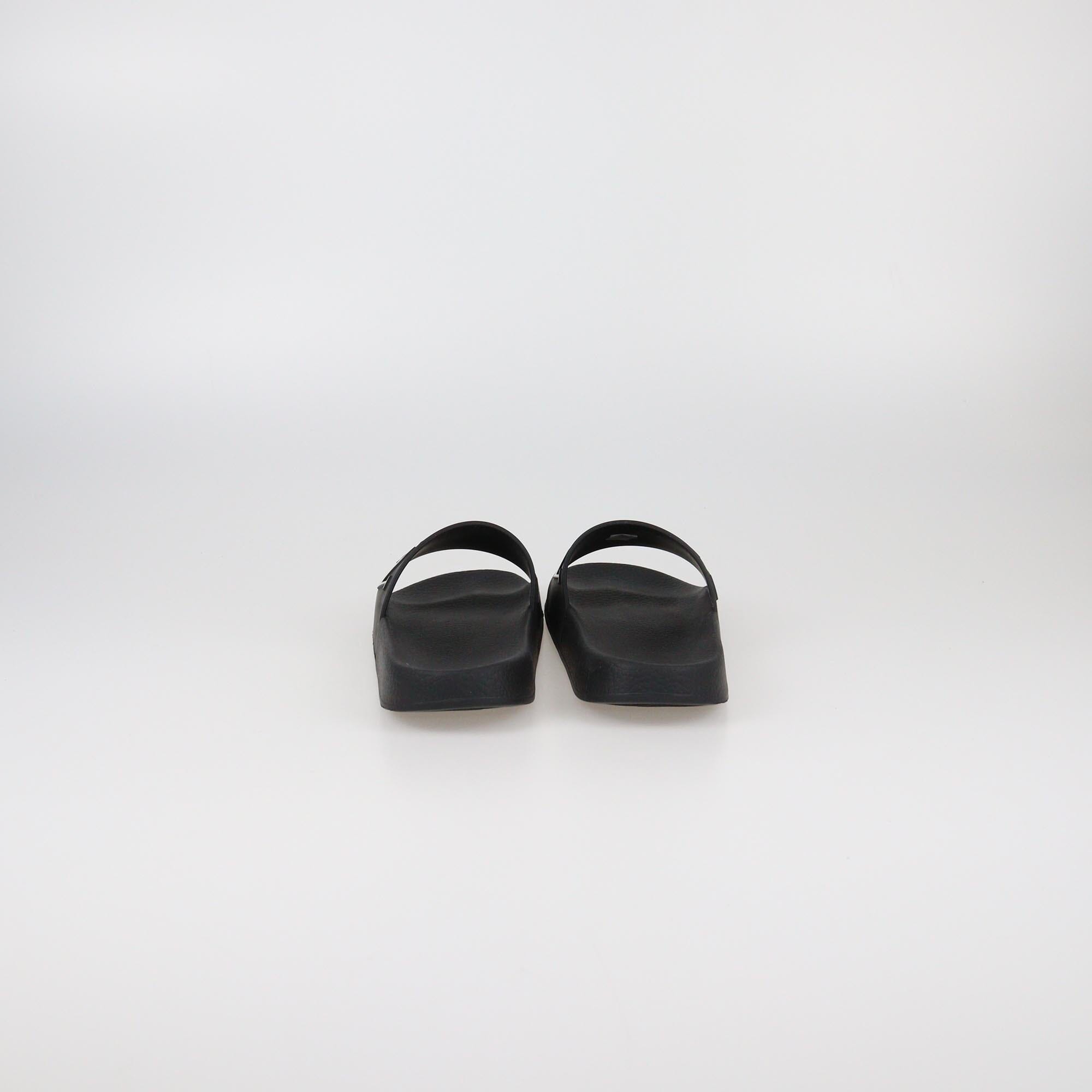 Valentino Black VLTN Pool Slide Sandals Womens Valentino