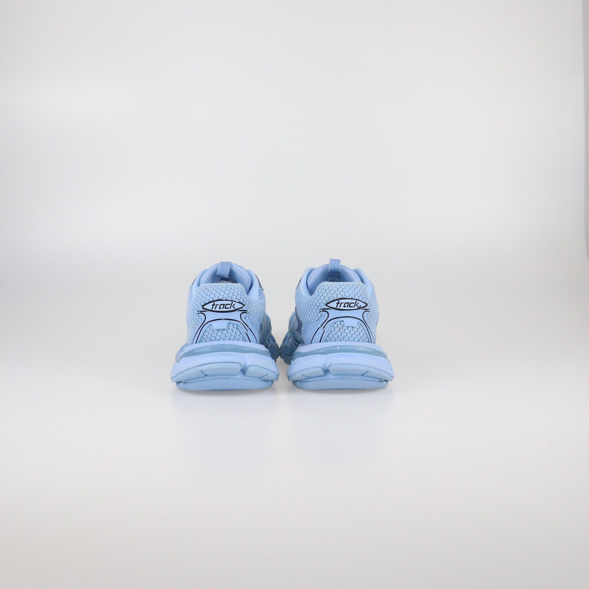 Balenciaga Light Blue Track 3 Sneakers Womens Balenciaga