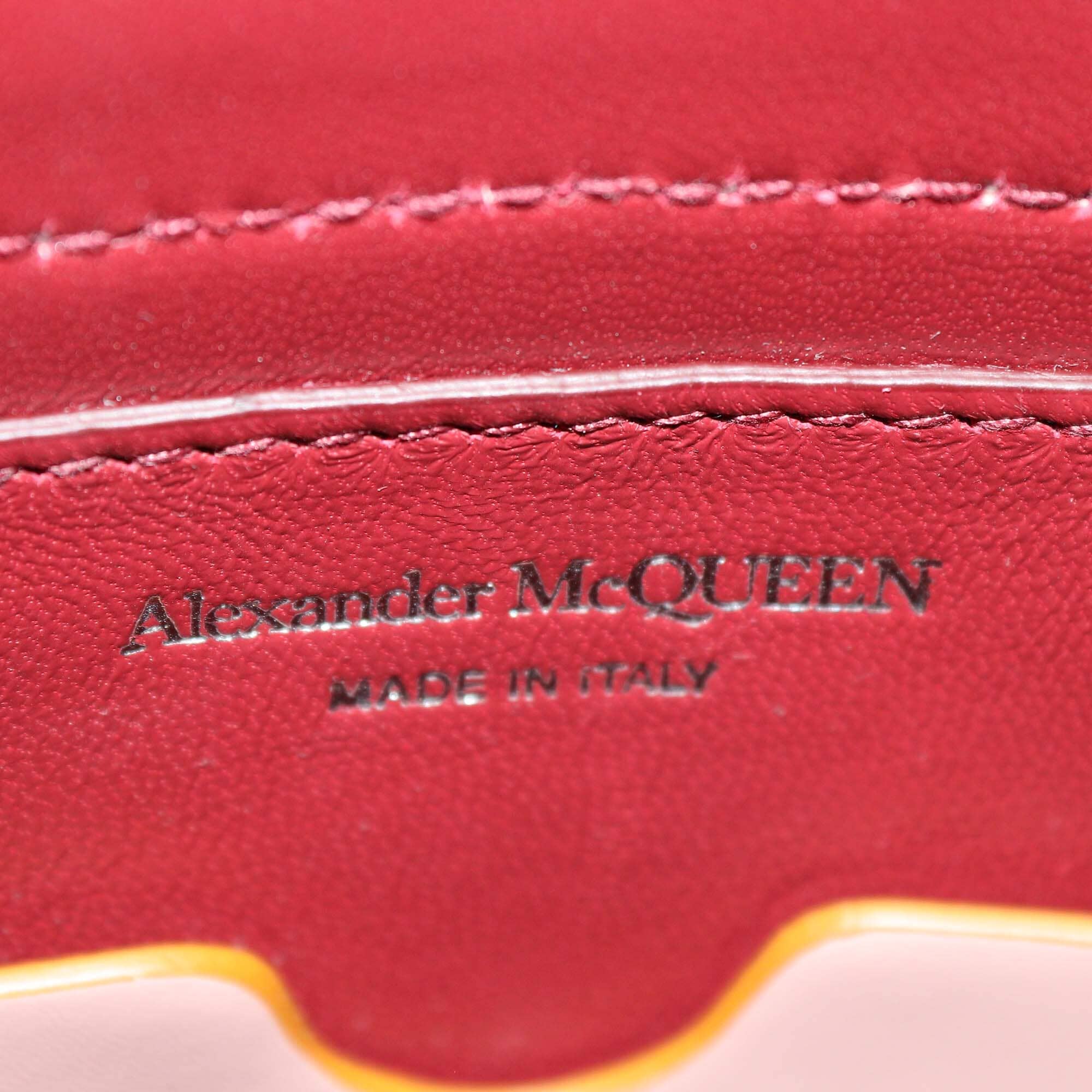 Alexander McQueen Pink The Curve Bucket Bag Womens Alexander McQueen