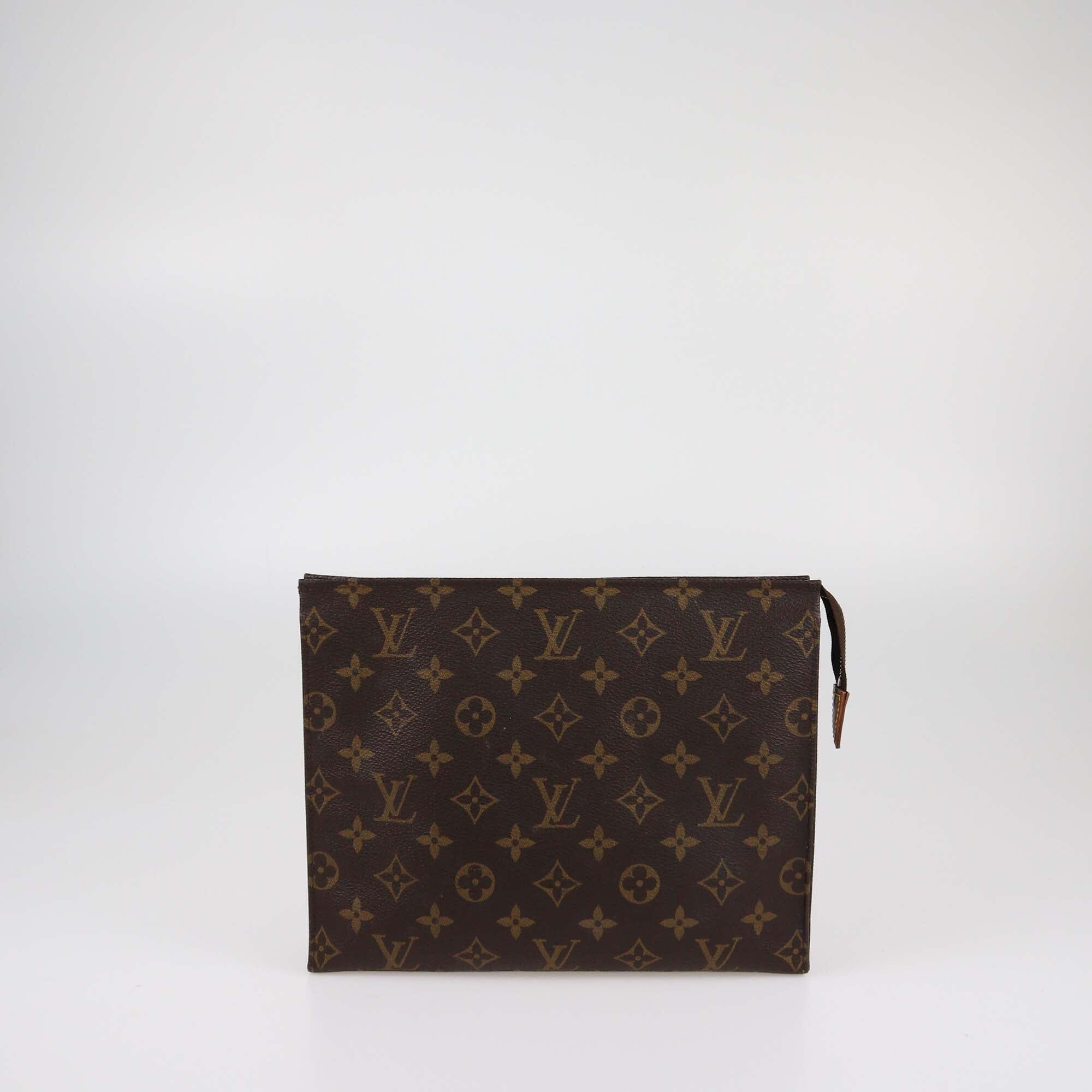 Louis Vuitton Monogram Canvas Toiletry Pouch 26 Womens Louis Vuitton
