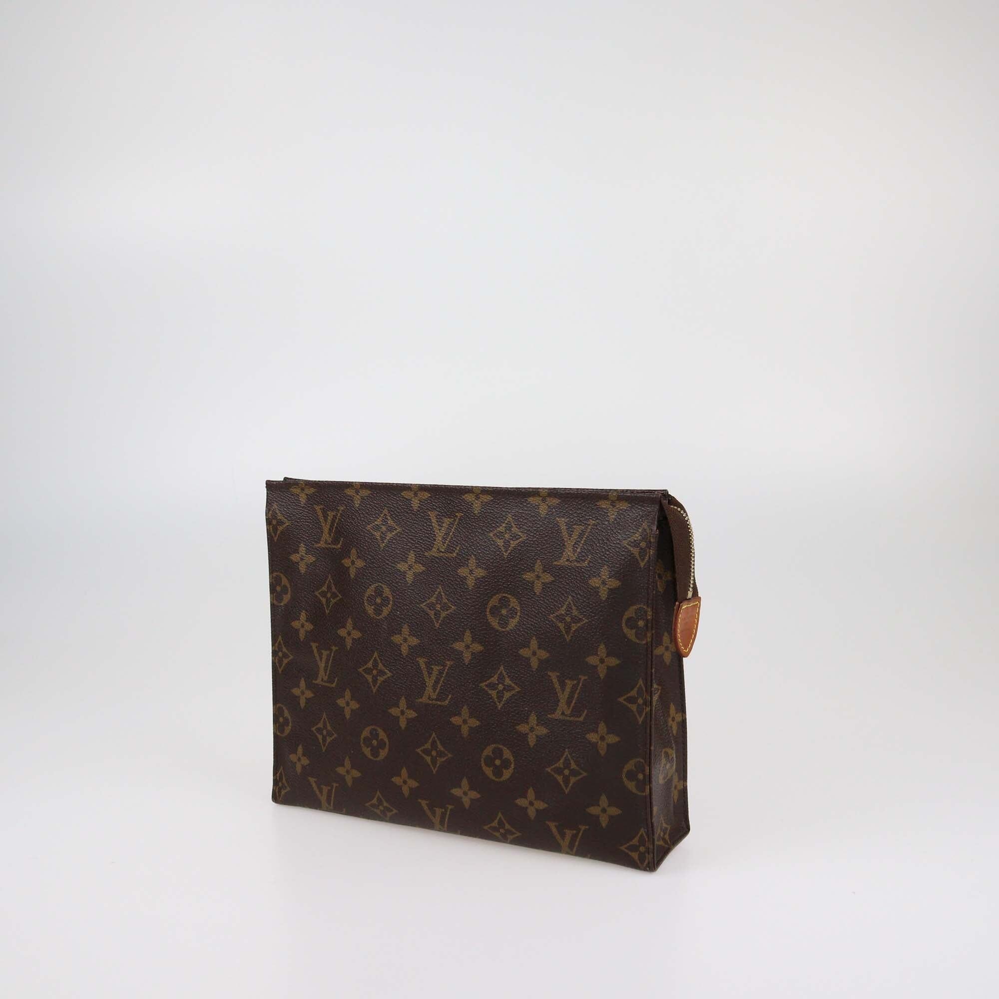 Louis Vuitton Monogram Canvas Toiletry Pouch 26 Womens Louis Vuitton