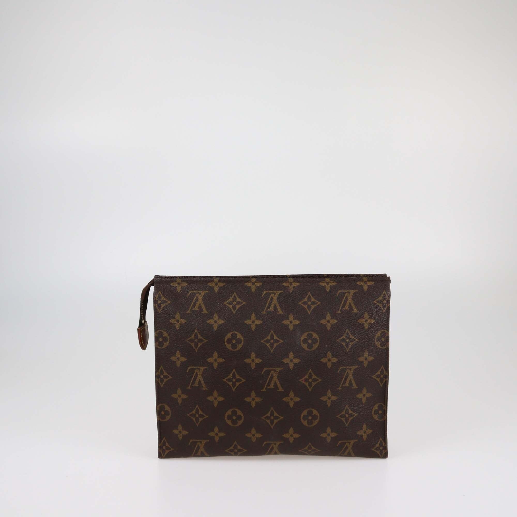 Louis Vuitton Monogram Canvas Toiletry Pouch 26 Womens Louis Vuitton