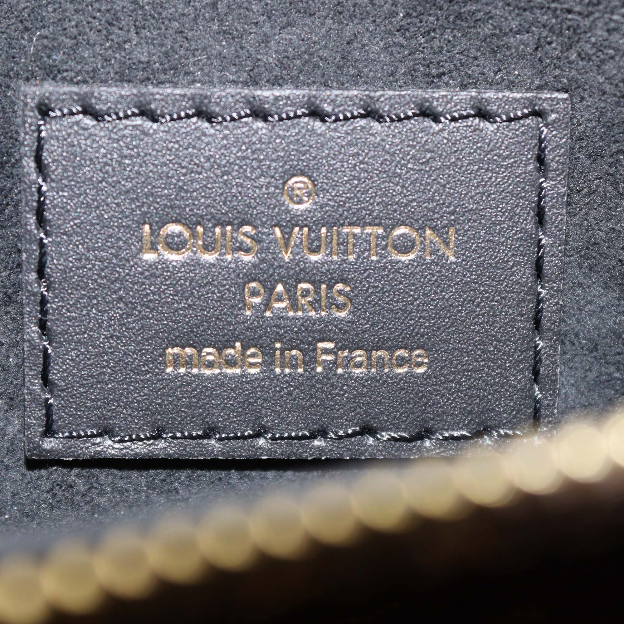 Louis Vuitton Black Monogram Canvas Flower Tote