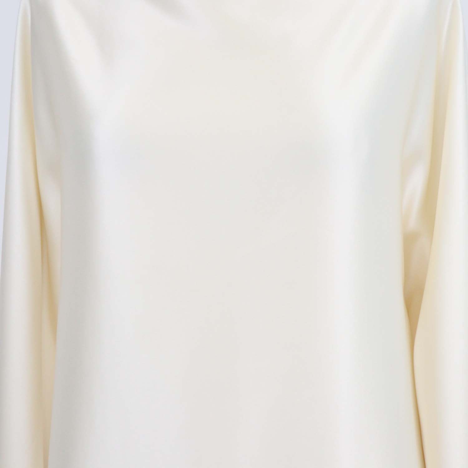Camilla and Marc Cream Acetate Aviana Long Sleeve Top
