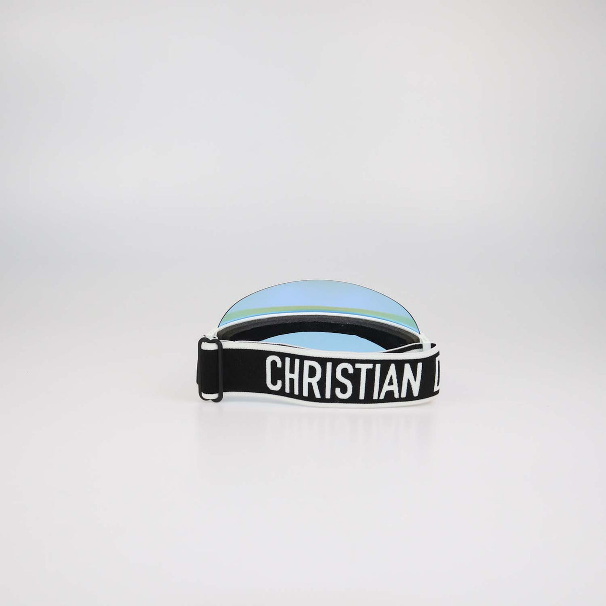 Christian Dior White,Blue DiorClub1 Sun Visor
