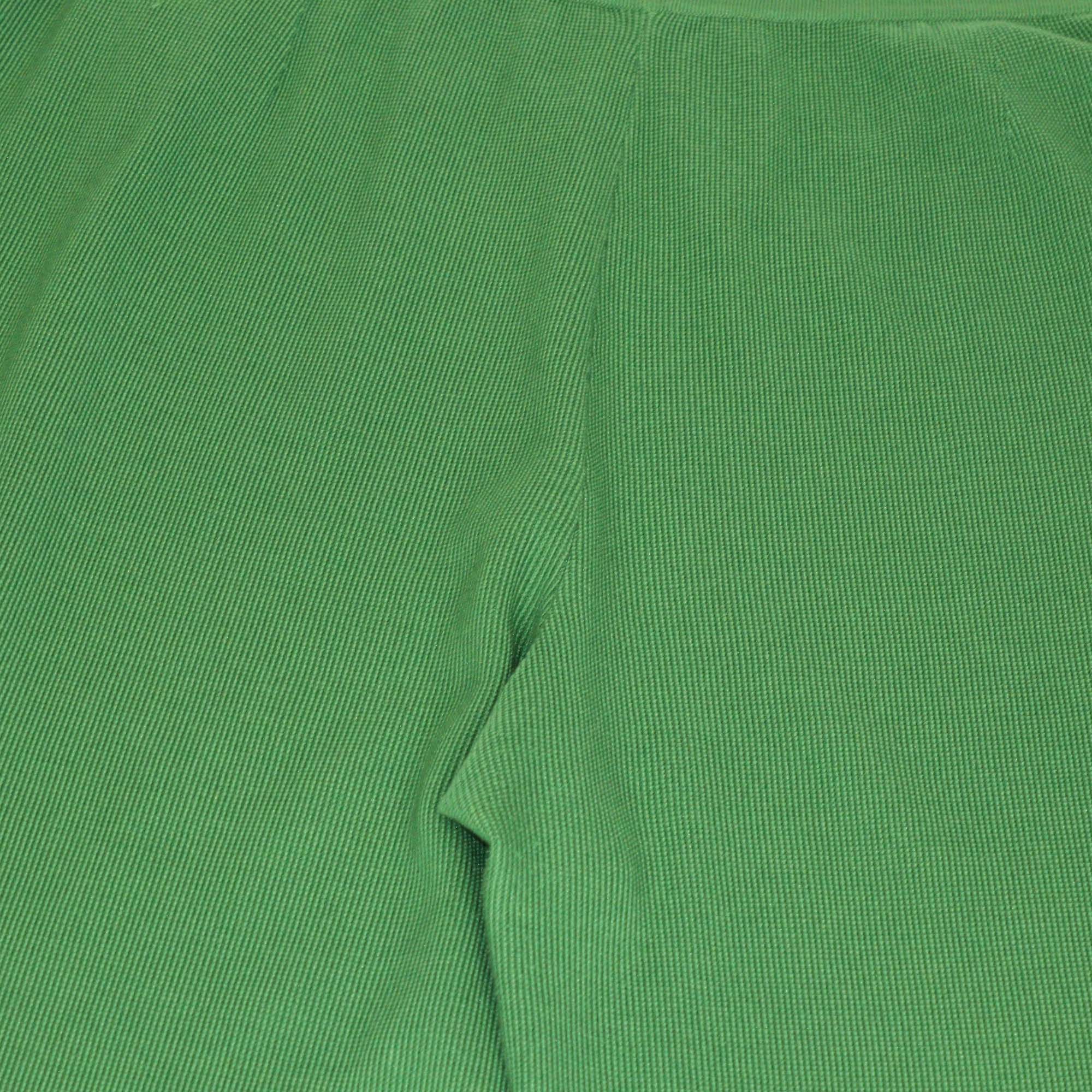 Loro Piana Green Blend Silk Knitted Wide Leg Pants