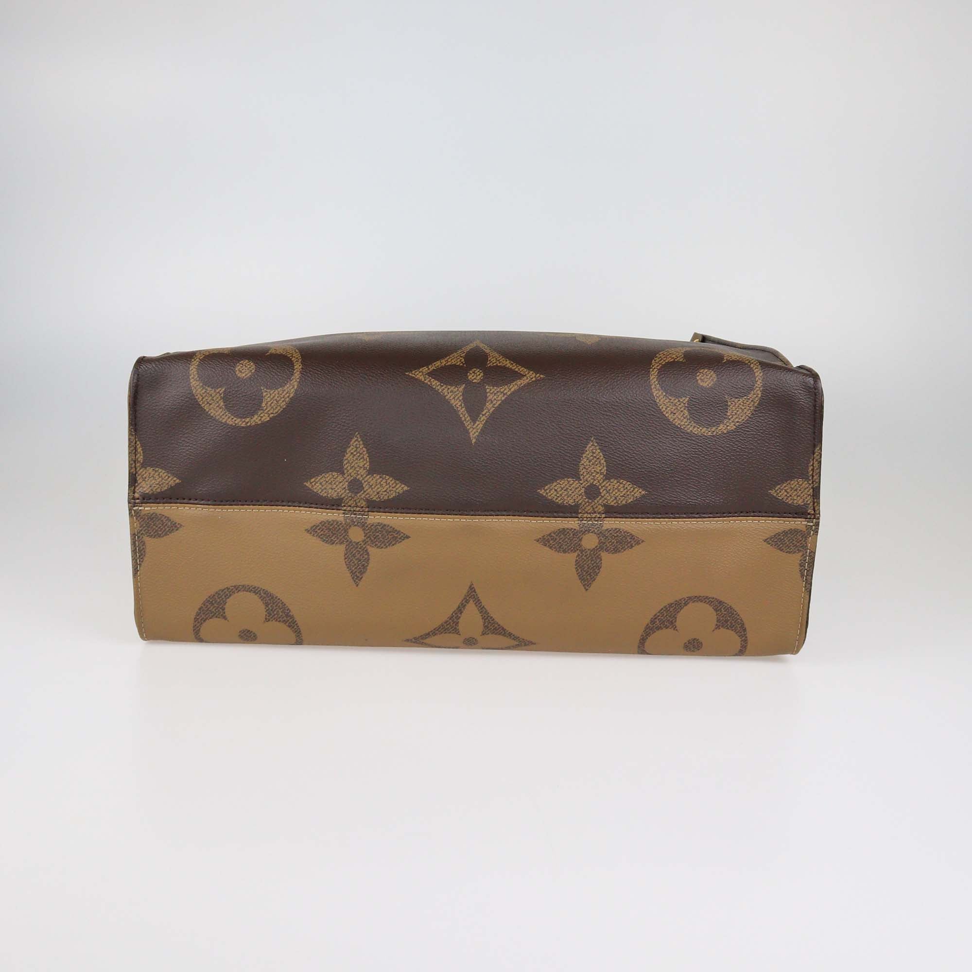 Louis Vuitton Monogram Canvas On The Go GM Reverse Bag