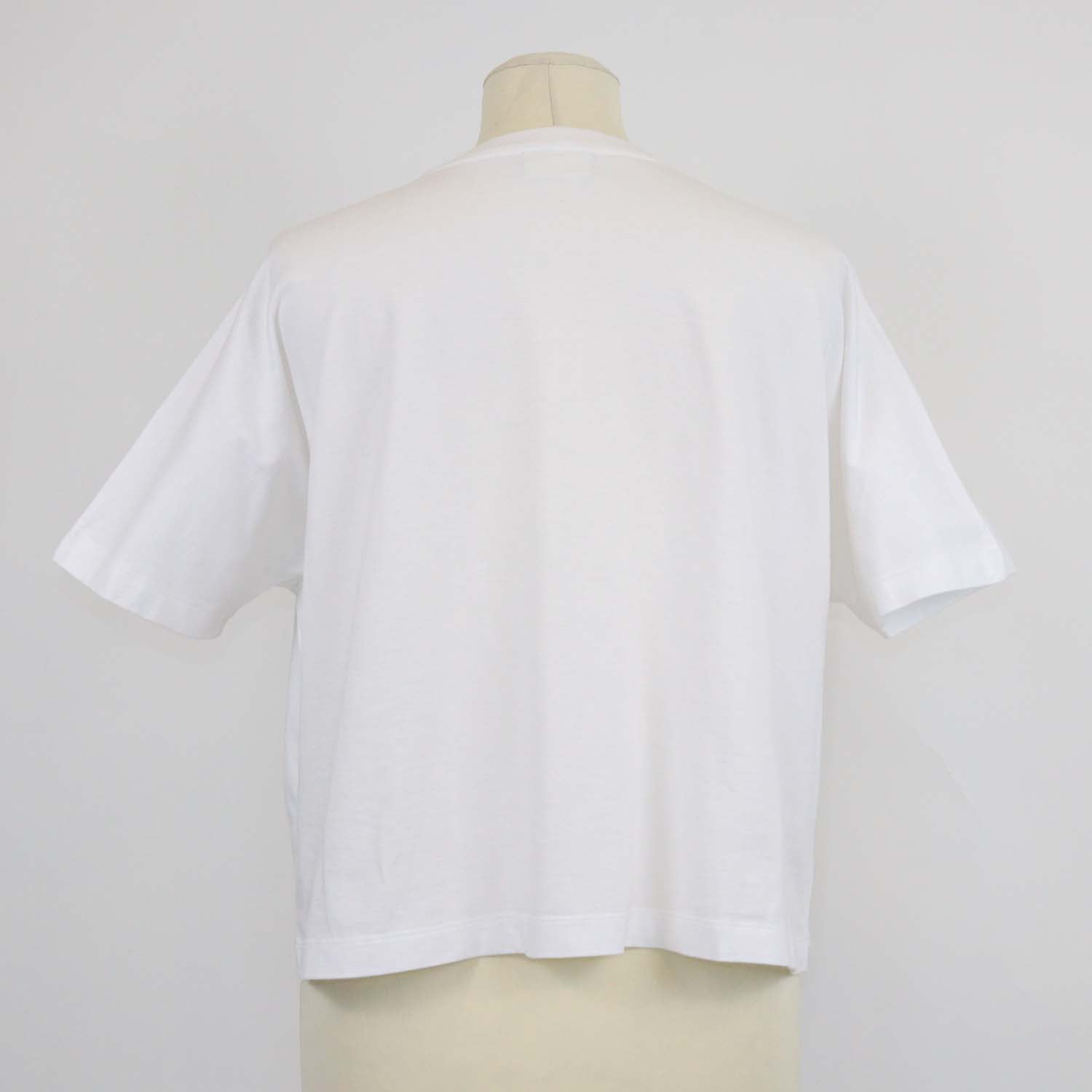 Fendi kids White Cotton Girl Print T-Shirt